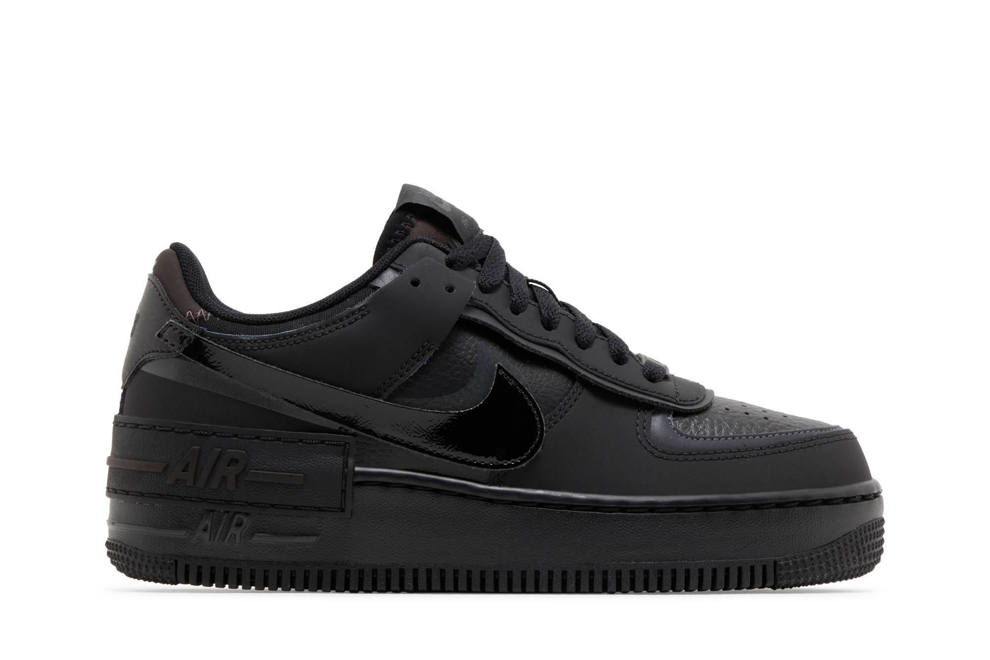 (W) Nike Air Force 1 Shadow 'Triple Black' FB7582-001 Simpleartly Store