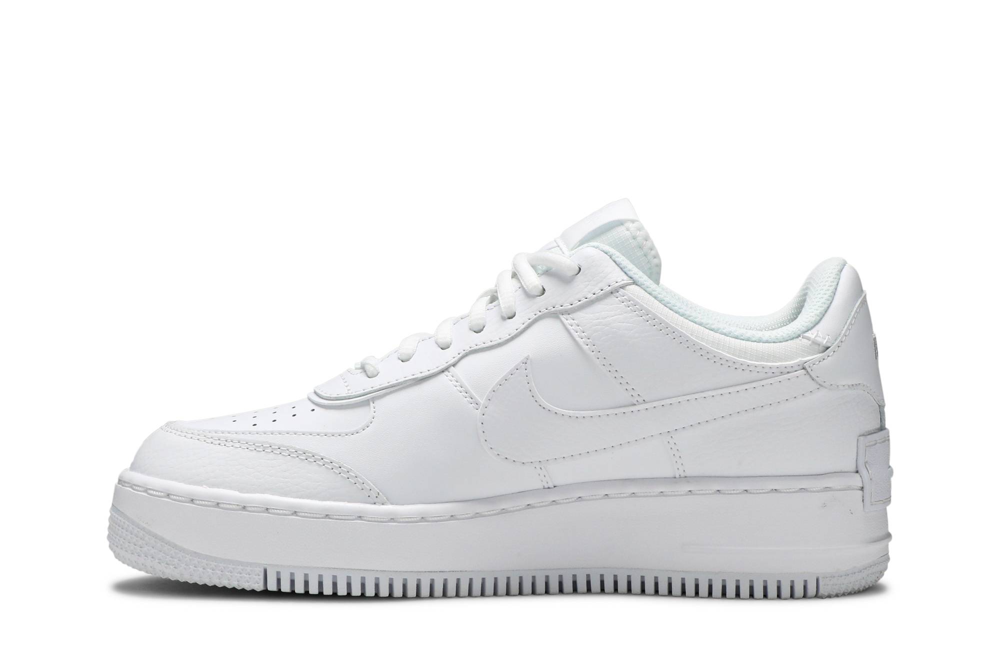 (Women) Nike Air Force 1 Shadow Triple White CI0919-100 Moroen - Image 3