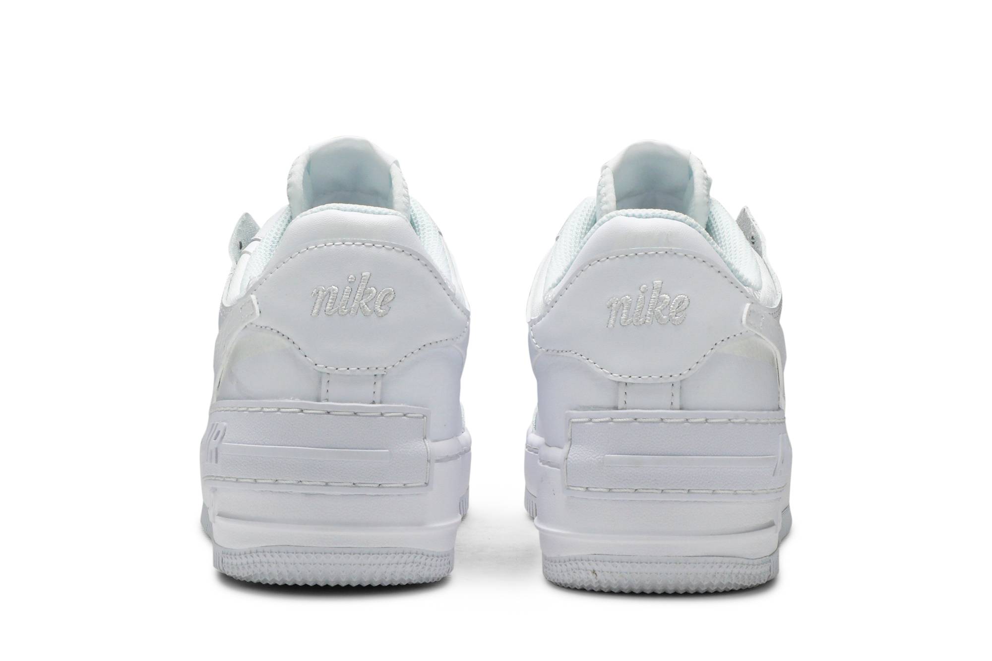 (Women) Nike Air Force 1 Shadow Triple White CI0919-100 Moroen - Image 6