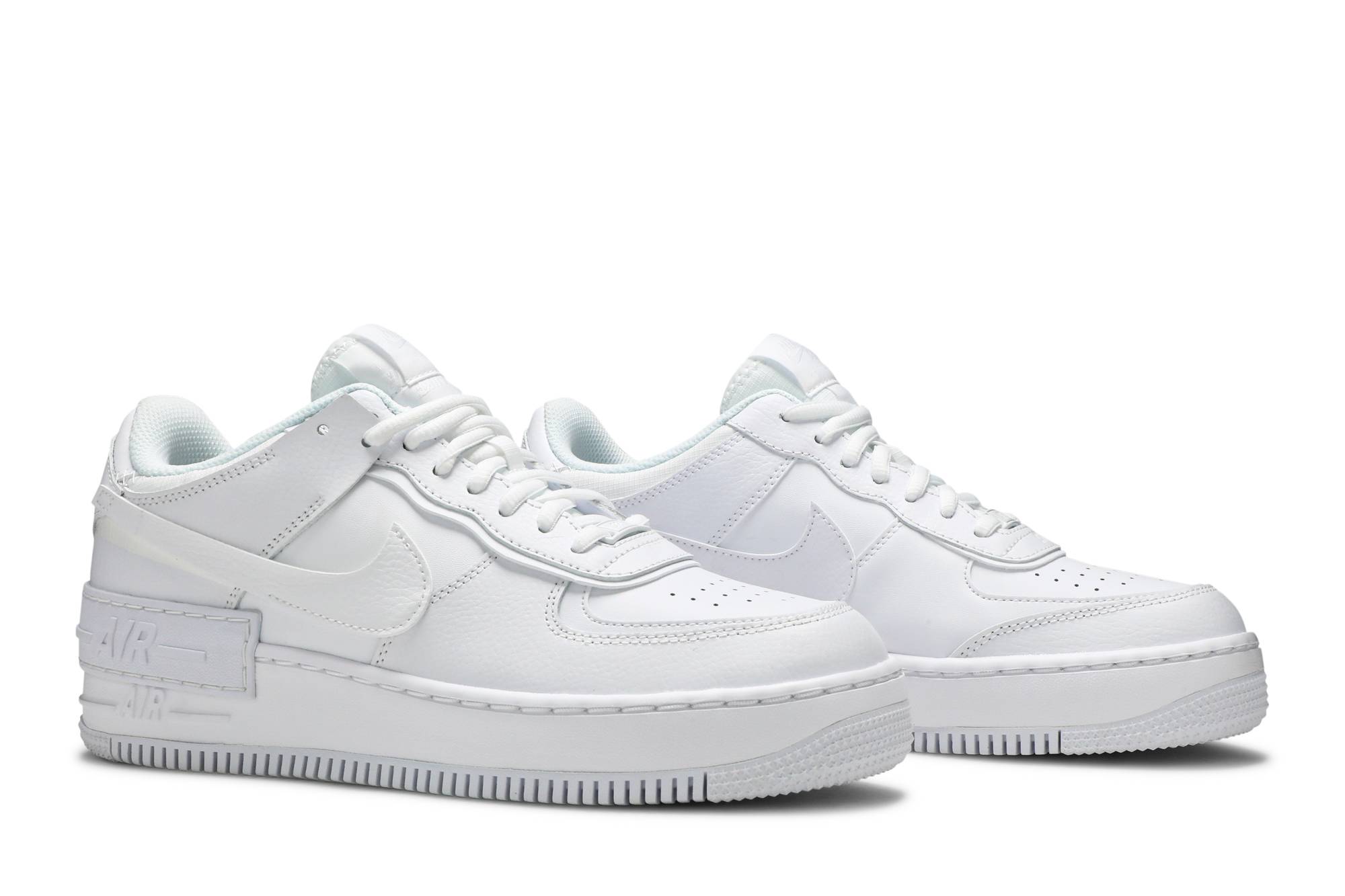 (Women) Nike Air Force 1 Shadow Triple White CI0919-100 Moroen - Image 8