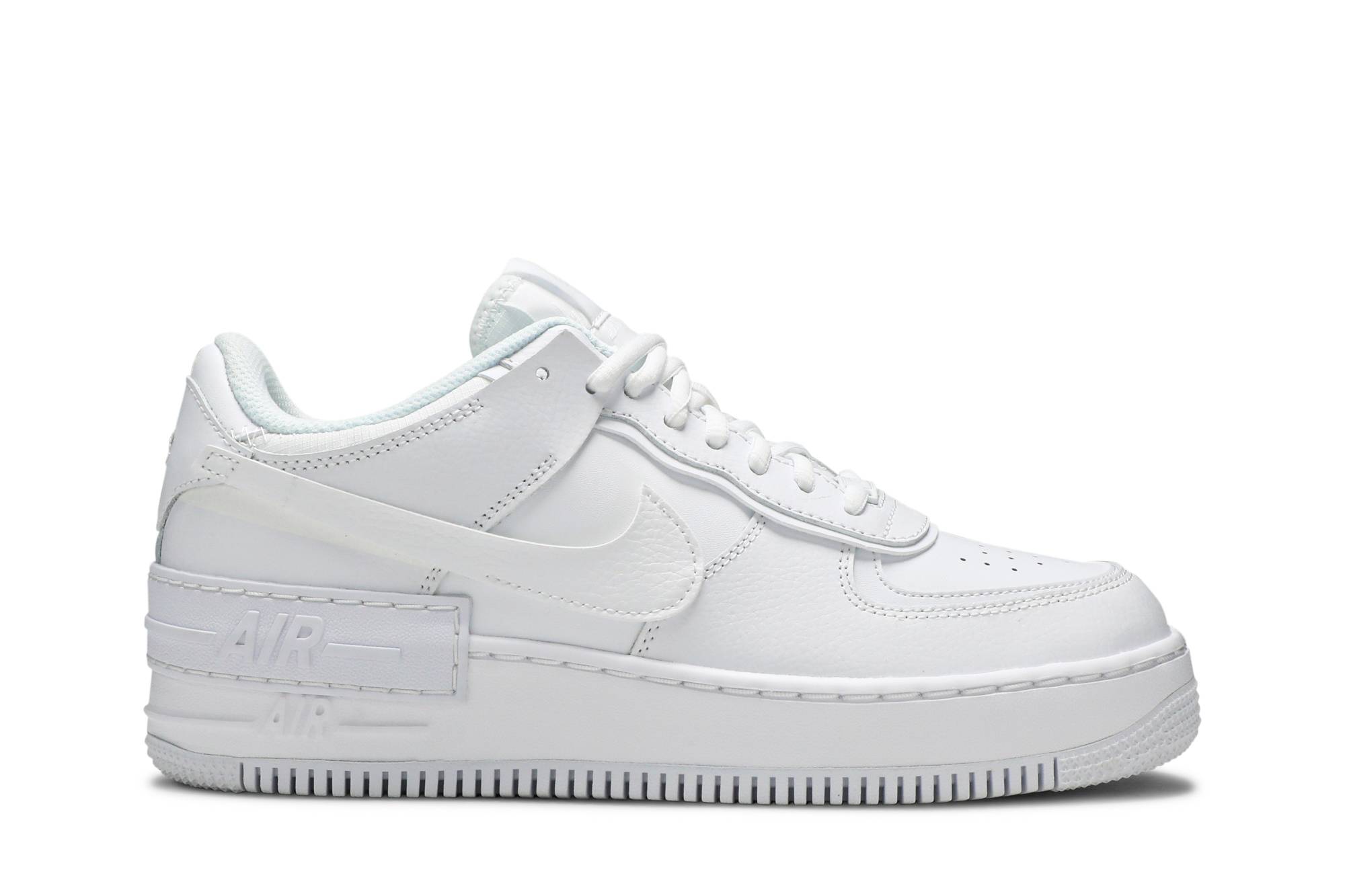 (Women) Nike Air Force 1 Shadow Triple White CI0919-100 Moroen