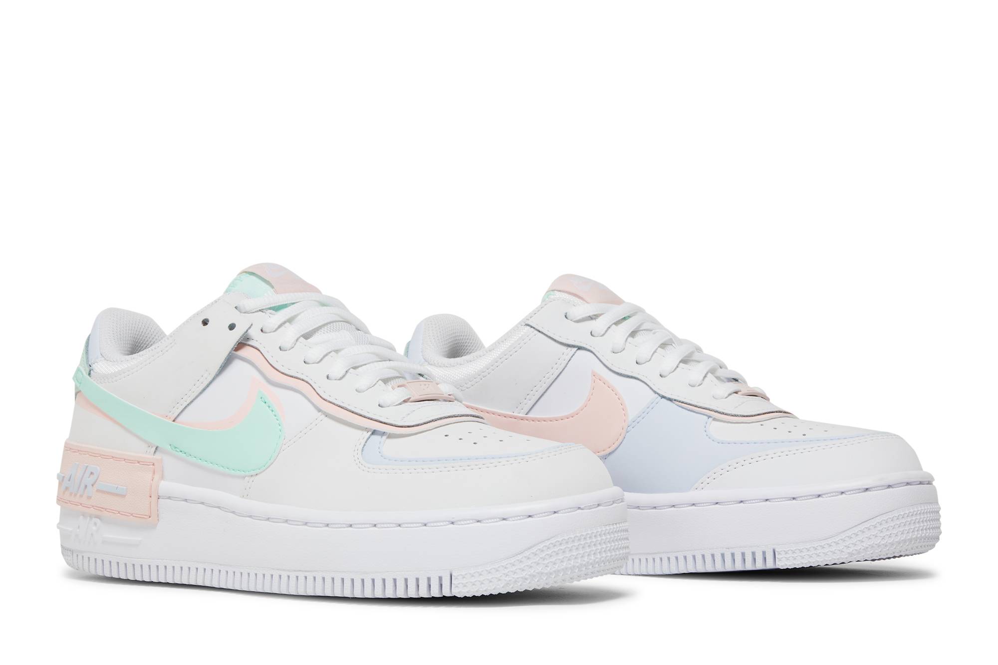 (Women) Nike Air Force 1 Shadow White Atmosphere Mint CI0919-117 Moroen - Image 8