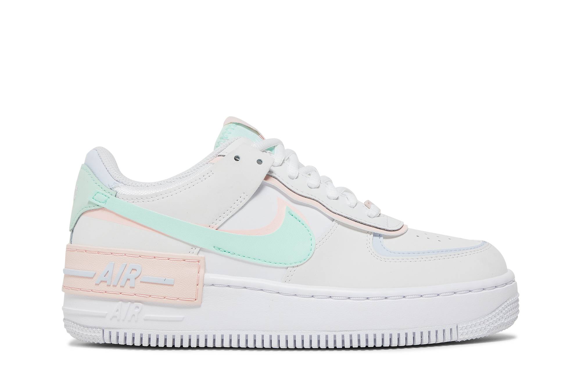 (W) Nike Air Force 1 Shadow White Atmosphere Mint CI0919-117 Simpleartly Store