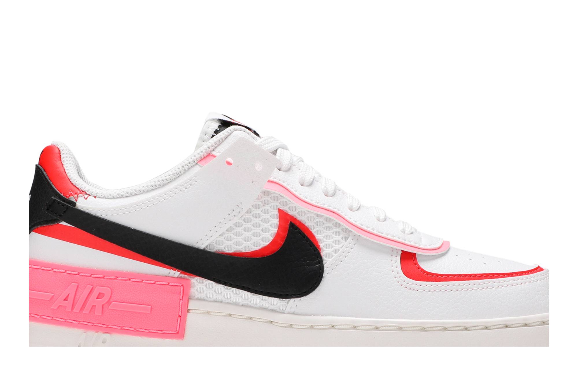 (Women) Nike Air Force 1 Shadow White Multi-Color DH1965-100 Moroen - Image 2