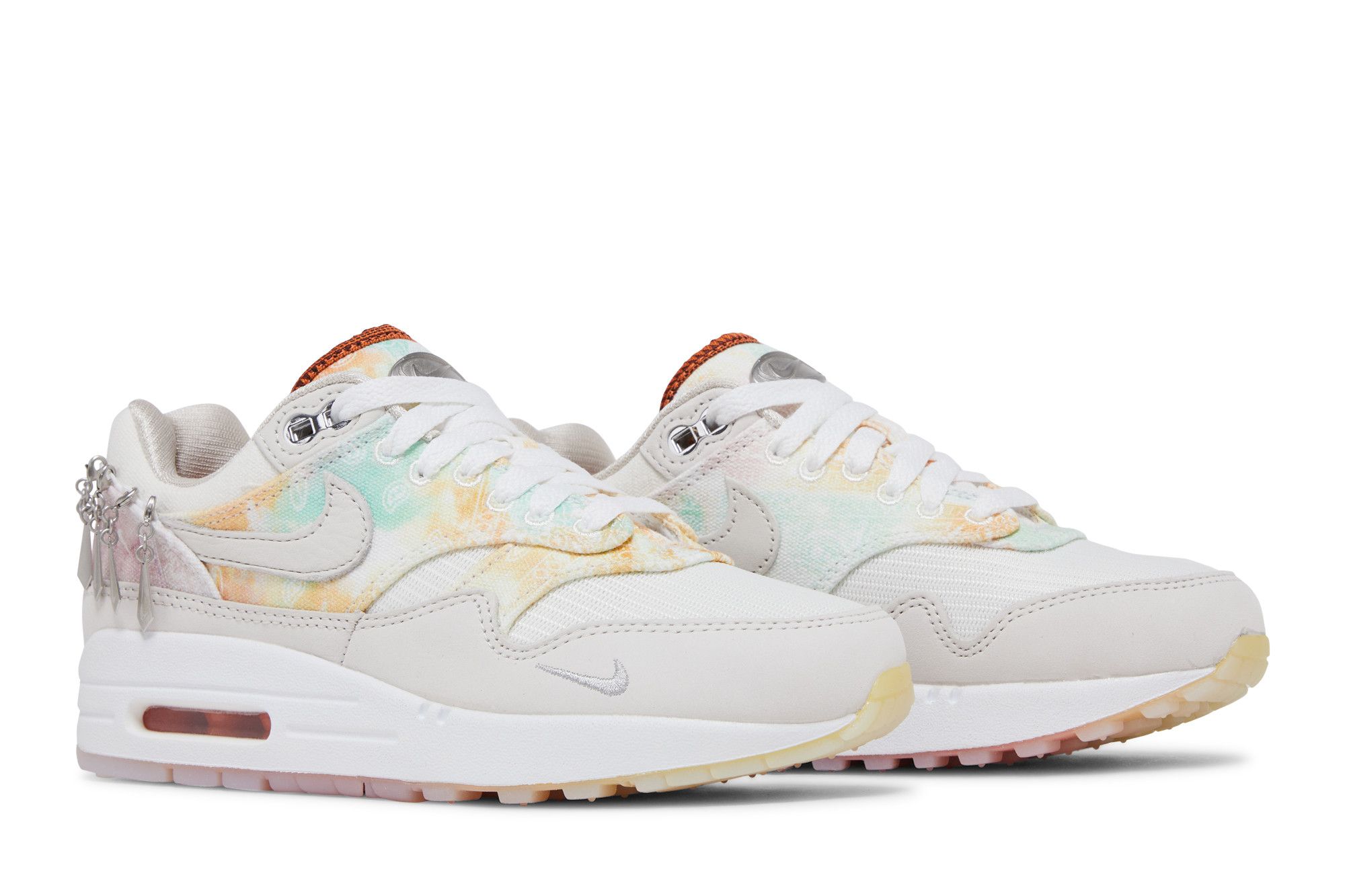(Women) Nike Air Max 1 87 Metal Charms FJ7734-101 Coiloa - Image 8