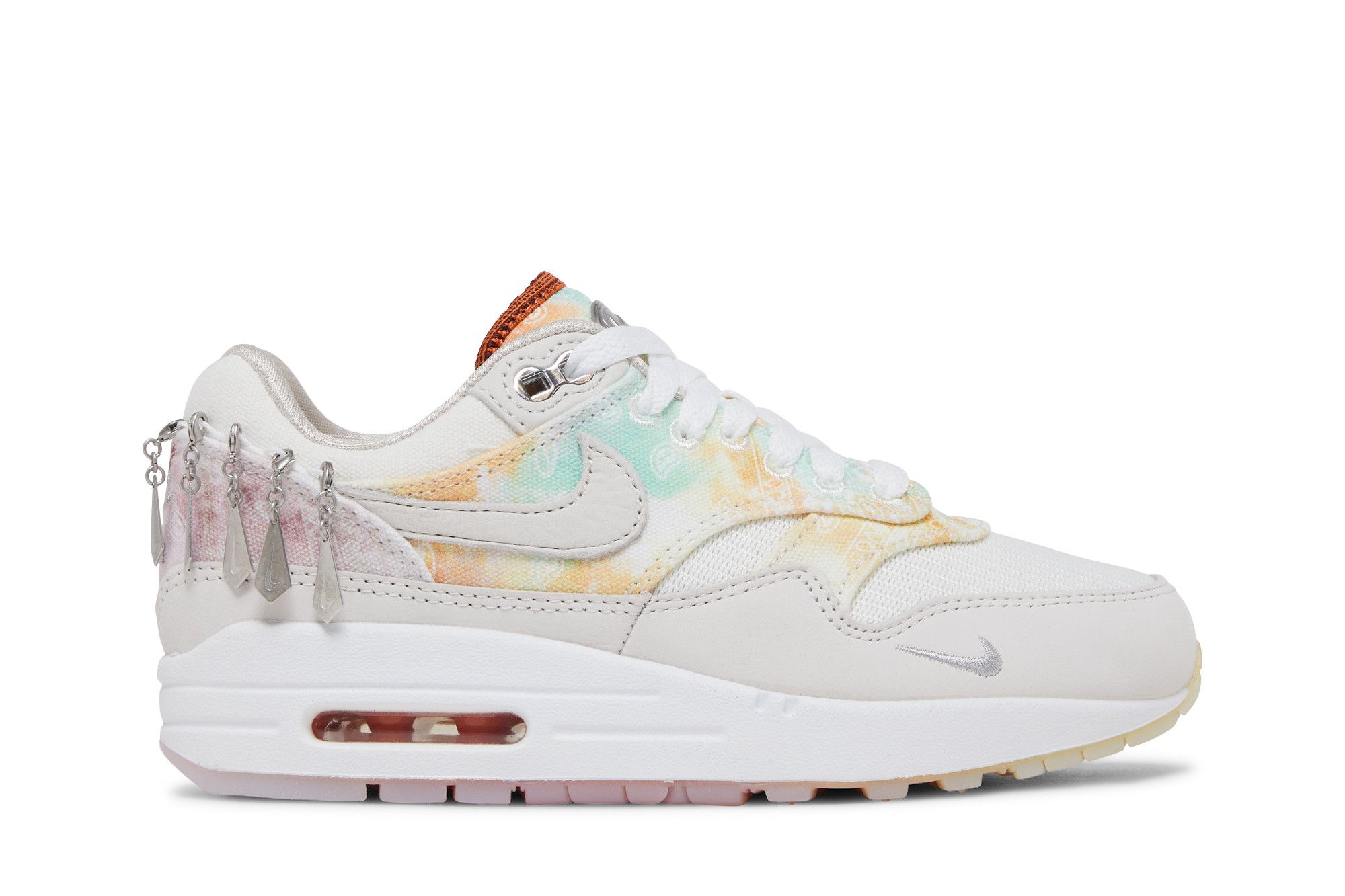 (Women) Nike Air Max 1 87 Metal Charms FJ7734-101 Coiloa
