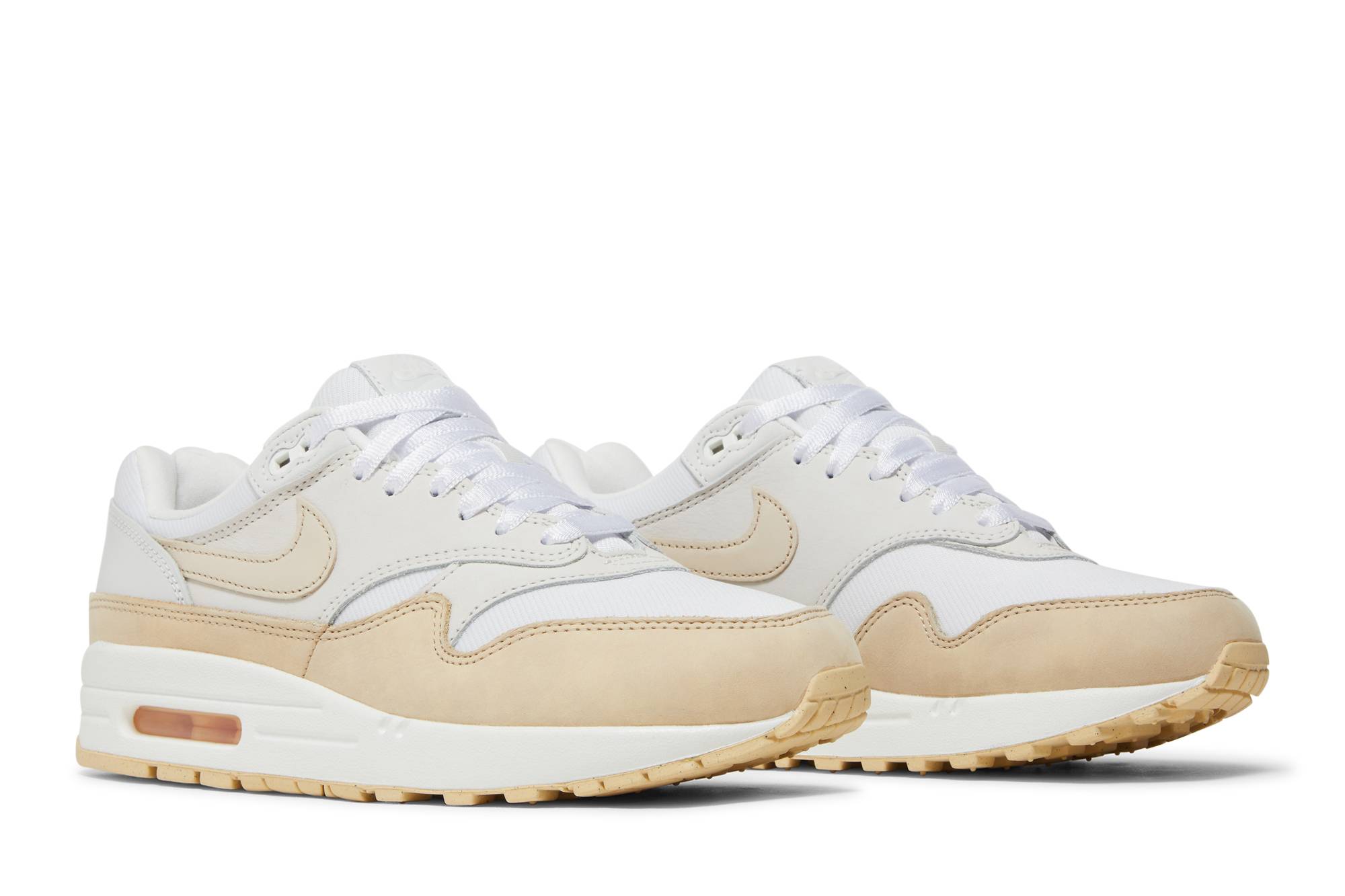 (Women) Nike Air Max 1 Premium Sanddrift FB5060-100 Moroen - Image 8