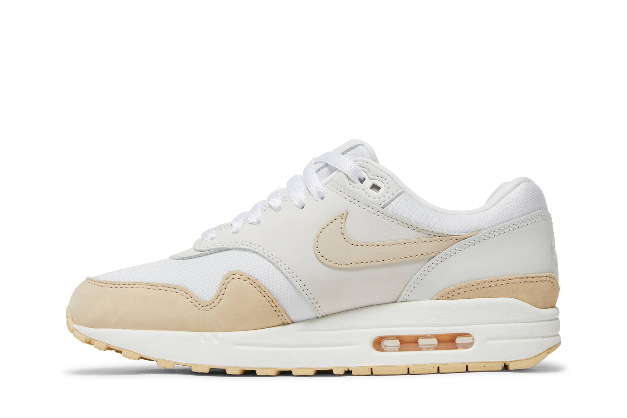 (Women) Nike Air Max 1 Premium Sanddrift FB5060-100 Moroen - Image 3