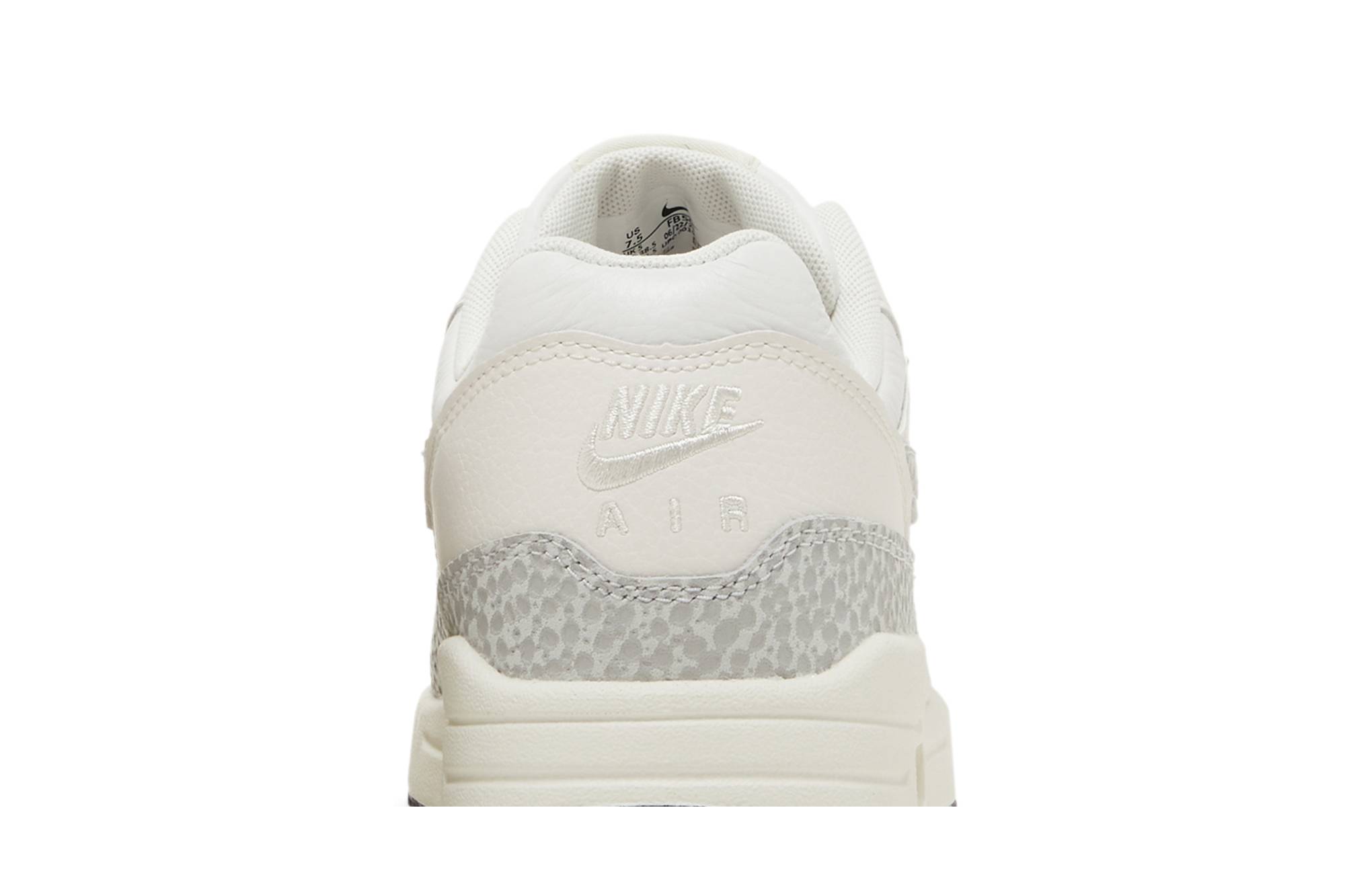 (Women) Nike Air Max 1 Safari - Summit White FB5059-100 Moroen - Image 7