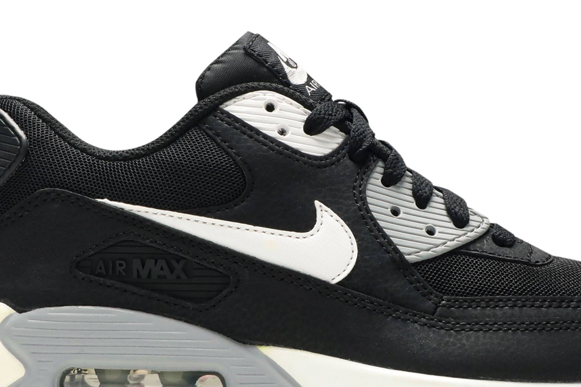 (Women) Nike Air Max 90 Essential 'Black Wolf Grey' 616730-012 - Image 9