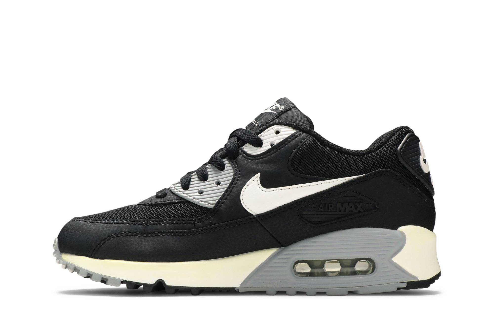 (Women) Nike Air Max 90 Essential 'Black Wolf Grey' 616730-012 - Image 10
