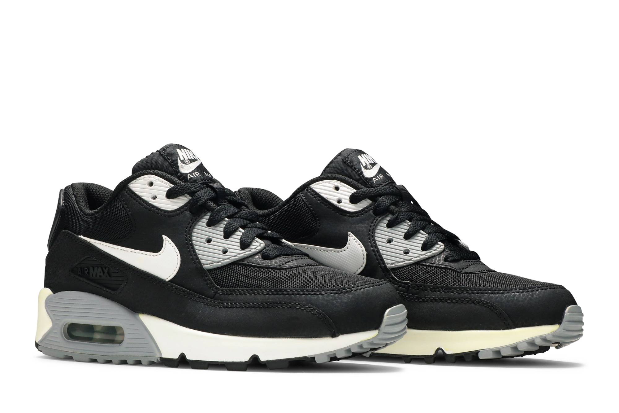 (Women) Nike Air Max 90 Essential 'Black Wolf Grey' 616730-012 - Image 15