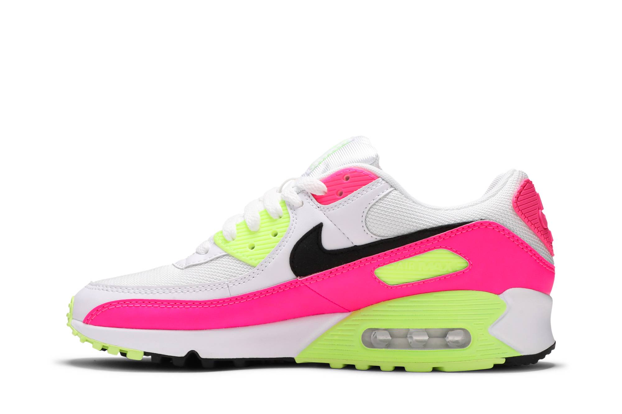 (Women) Nike Air Max 90 'Pink Volt' CT1030-100 - Image 3