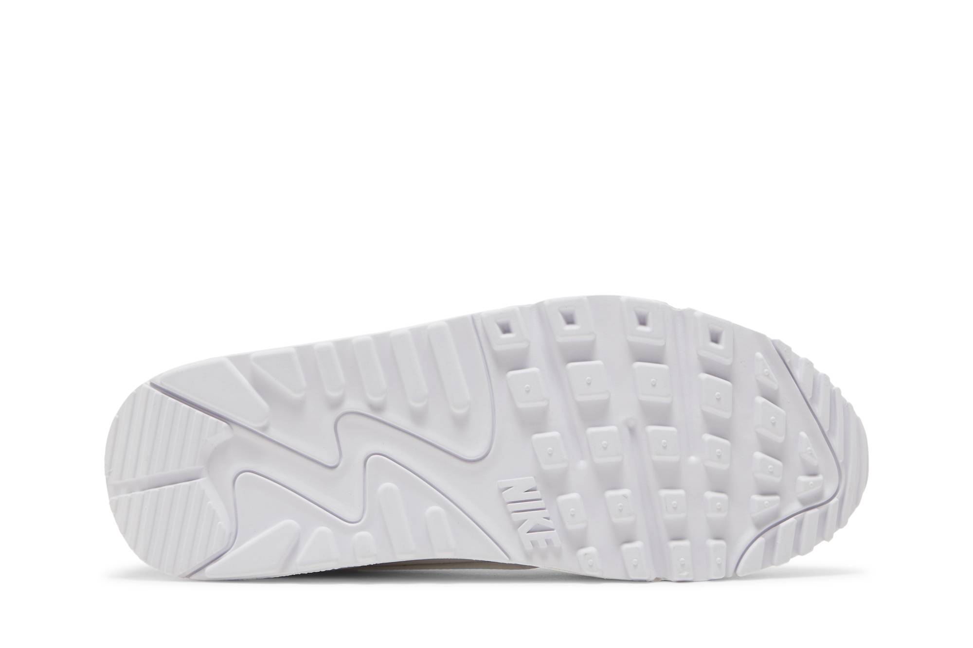 (Women) Nike Air Max 90 Scrap 'Triple White' DM9922-101 - Image 4