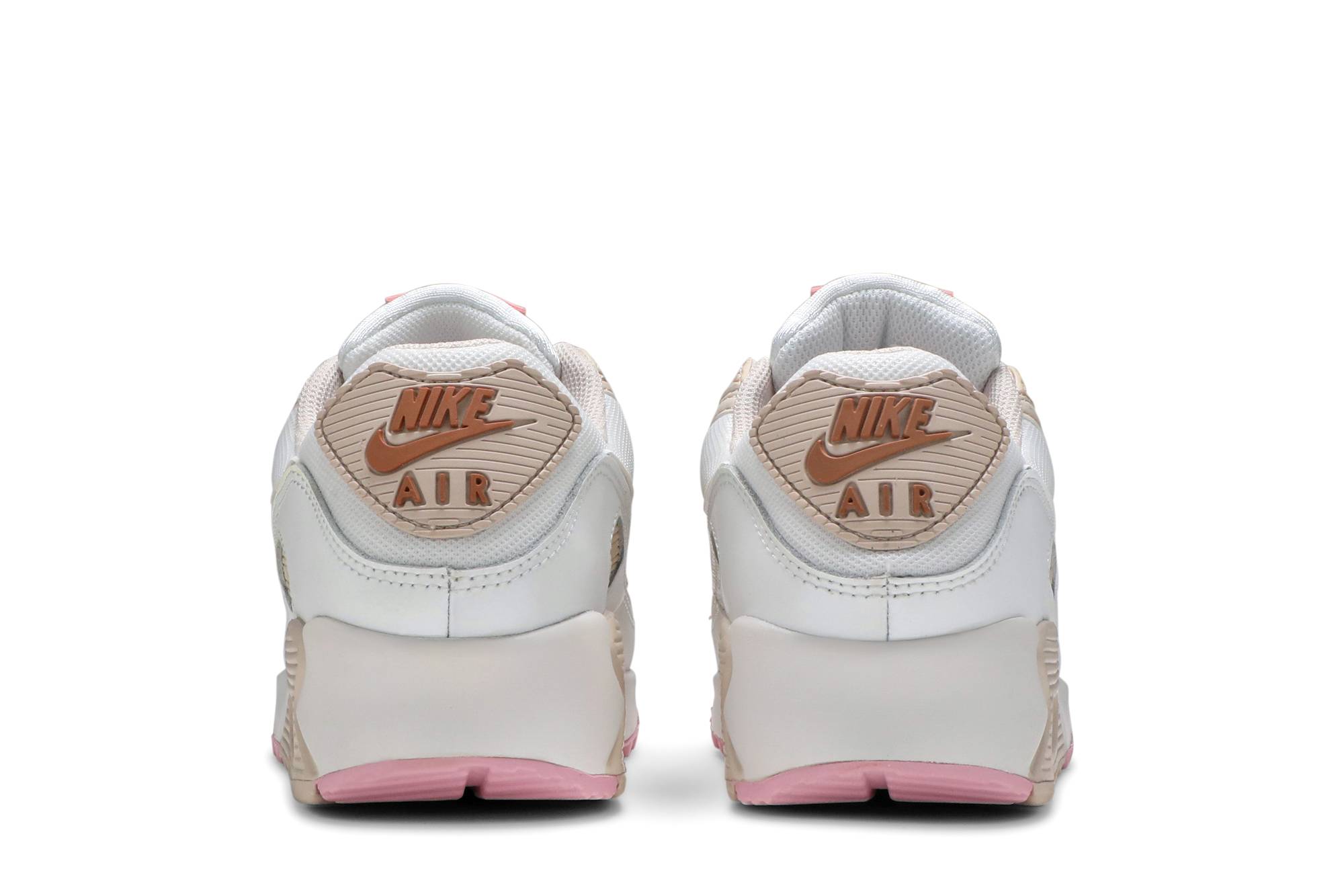 (Women) Nike Air Max 90 Summit White Light Orewood Brown CT1873-100 - Image 13