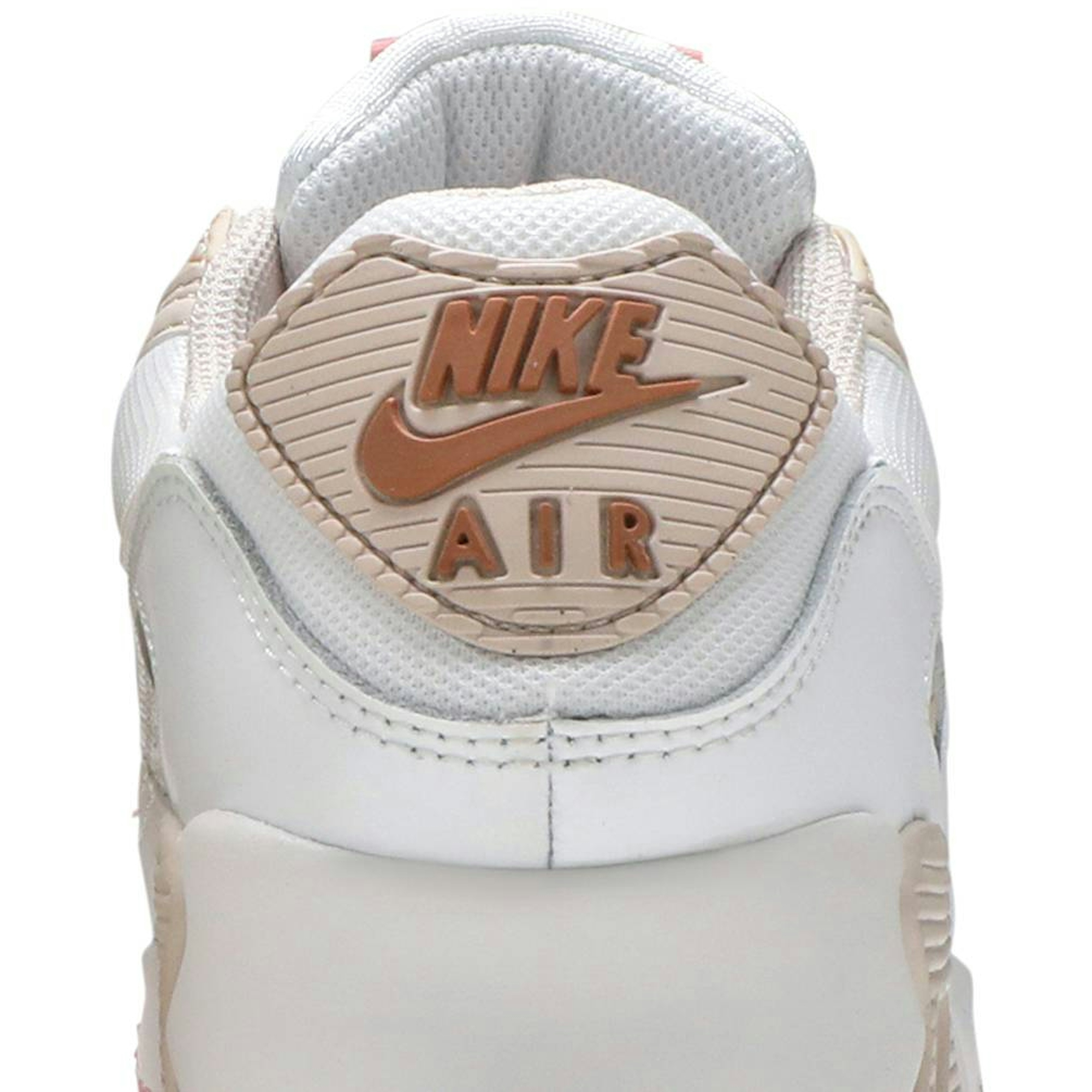 (Women) Nike Air Max 90 Summit White Light Orewood Brown CT1873-100 - Image 7