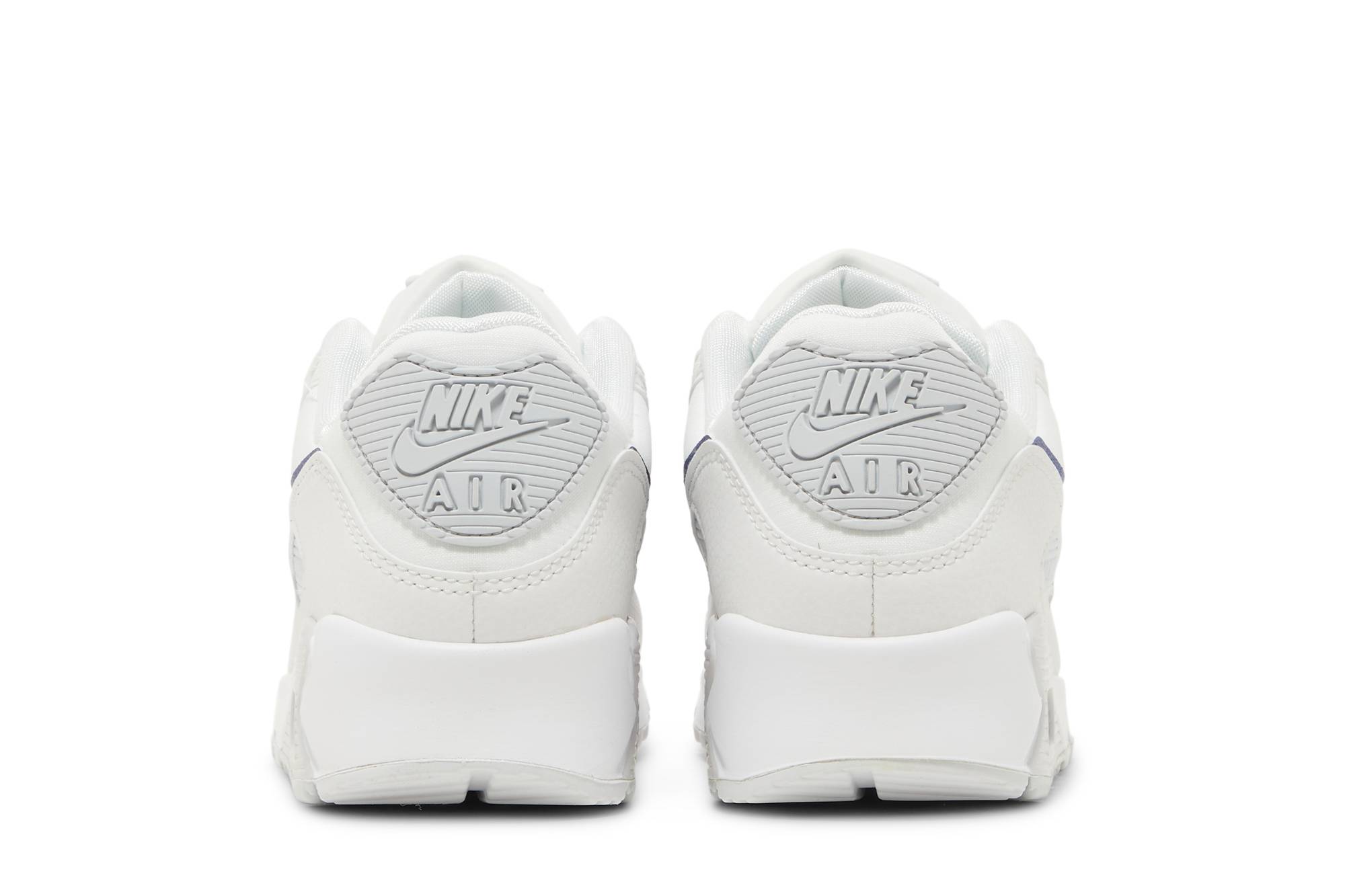 (Women) Nike Air Max 90 'White Metallic Blue' DX0115-100 - Image 6
