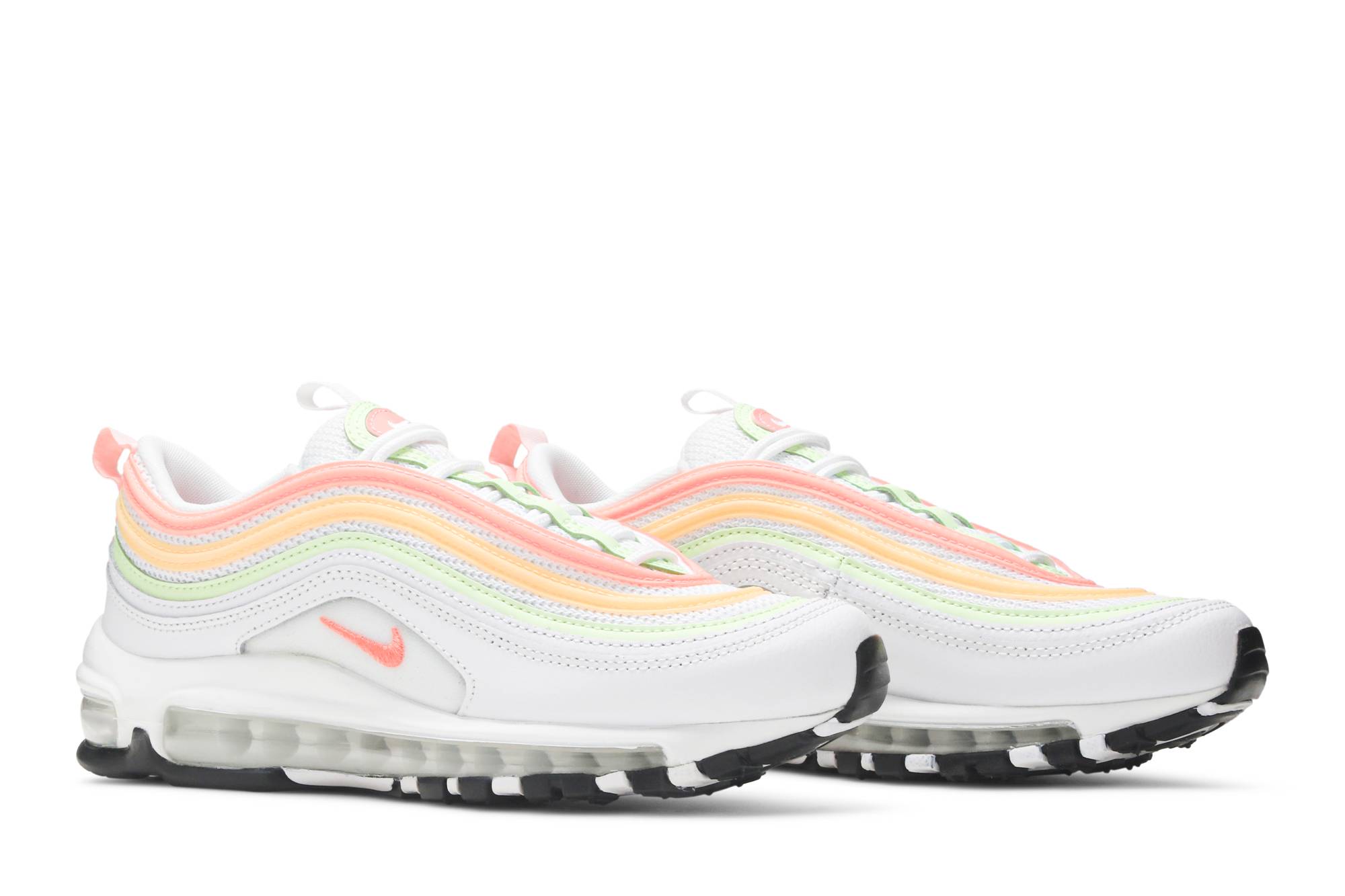 (Women) Nike Air Max 97 Melon Tint Barely Volt Atomic Pink CZ6087-100 Moroen - Image 8