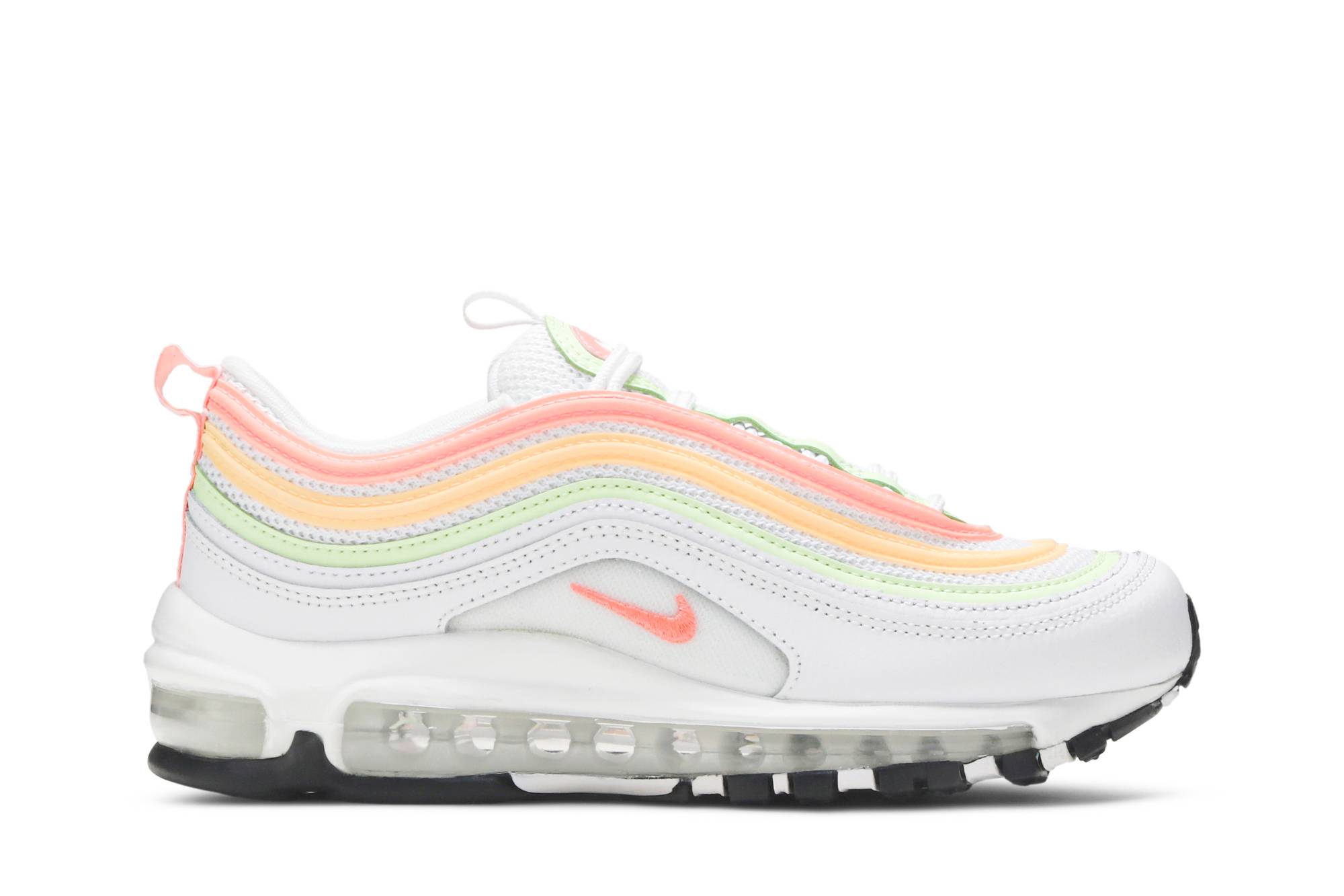 (Women) Nike Air Max 97 Melon Tint Barely Volt Atomic Pink CZ6087-100 Coiloa