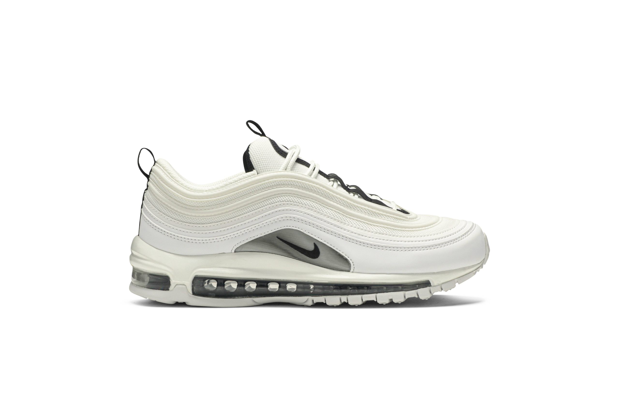 (Women) Nike Air Max 97 White Black Silver 921733-103 Coiloa