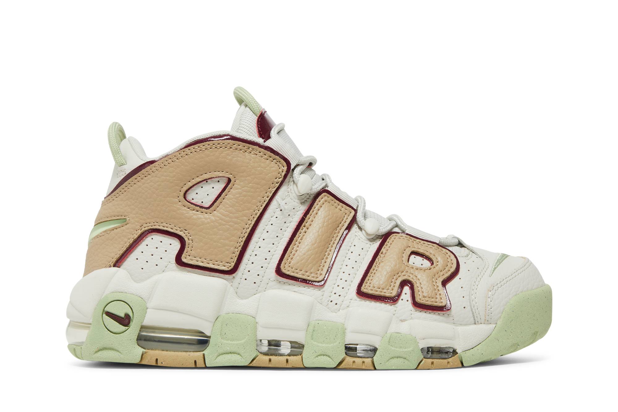 (Women) Nike Air More Uptempo Light Bone Alligator DX8955-001 Coiloa