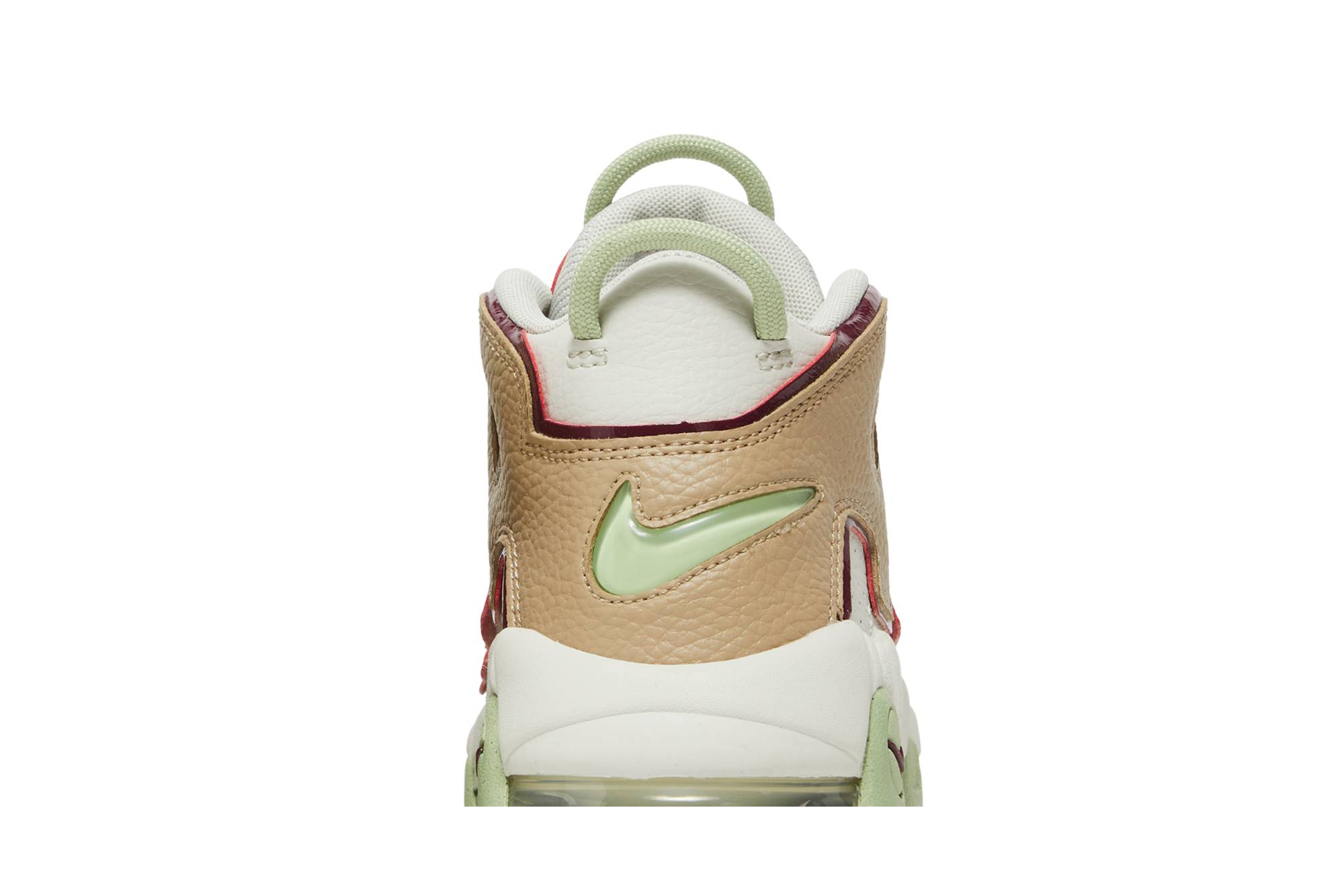 (Women) Nike Air More Uptempo Light Bone Alligator DX8955-001 Moroen - Image 7