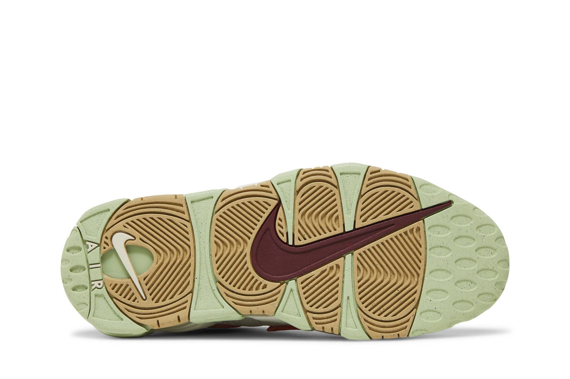 (Women) Nike Air More Uptempo Light Bone Alligator DX8955-001 Moroen - Image 4