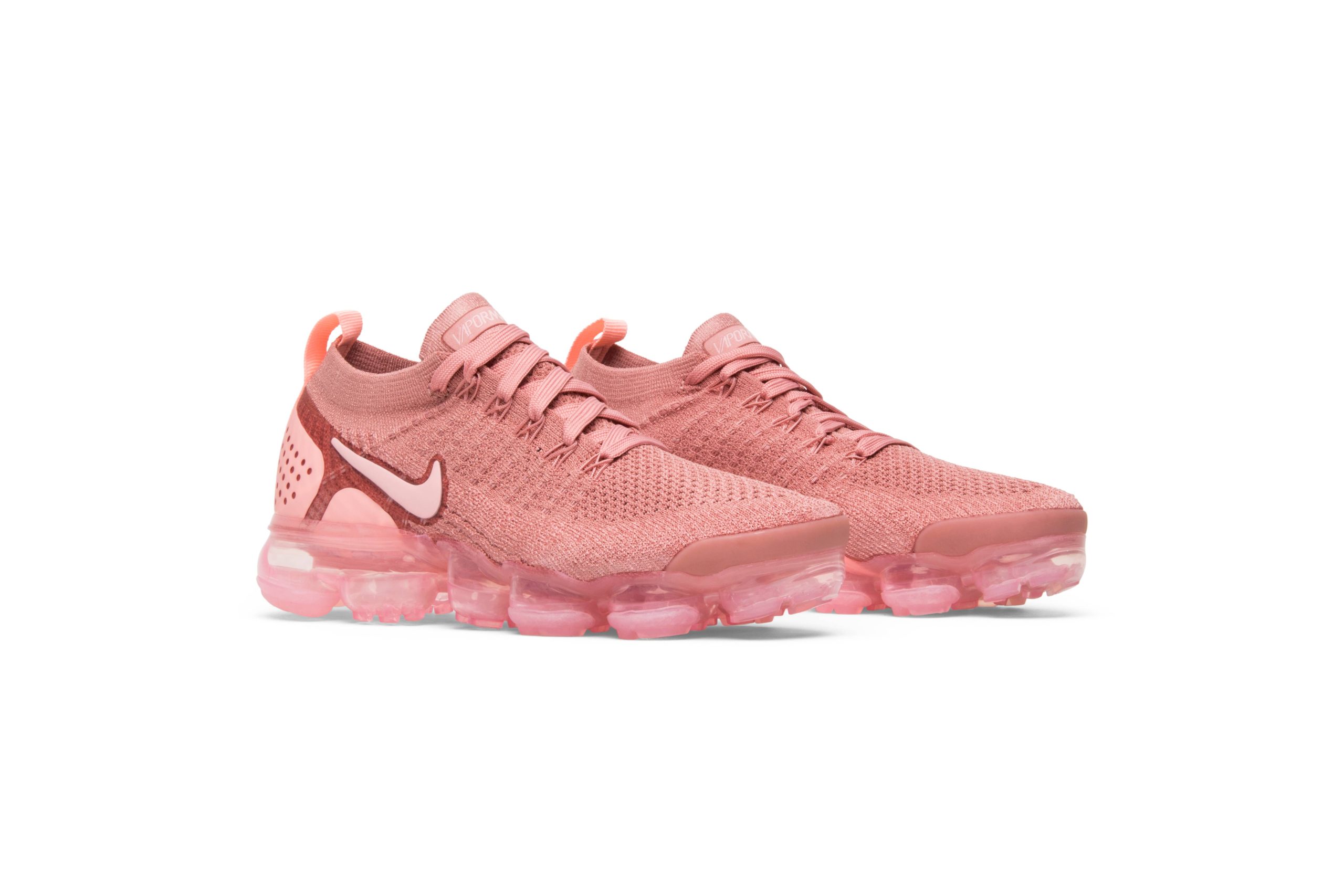 (Women) Nike Air VaporMax 2 Rust Pink 942843-600 Moroen - Image 8