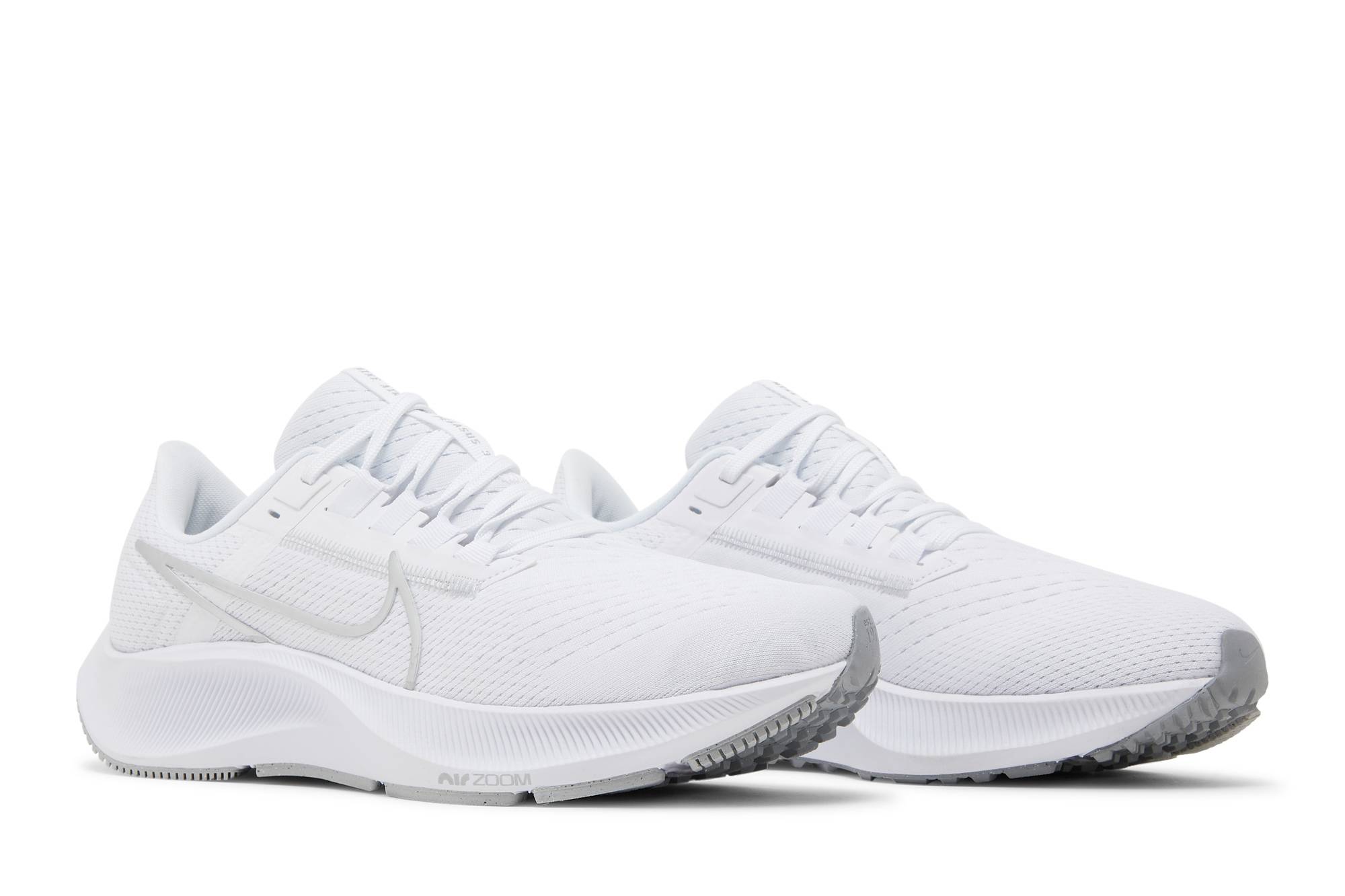 (Women) Nike Air Zoom Pegasus 38 White Pure Platinum CW7358-100 Coiloa - Image 8