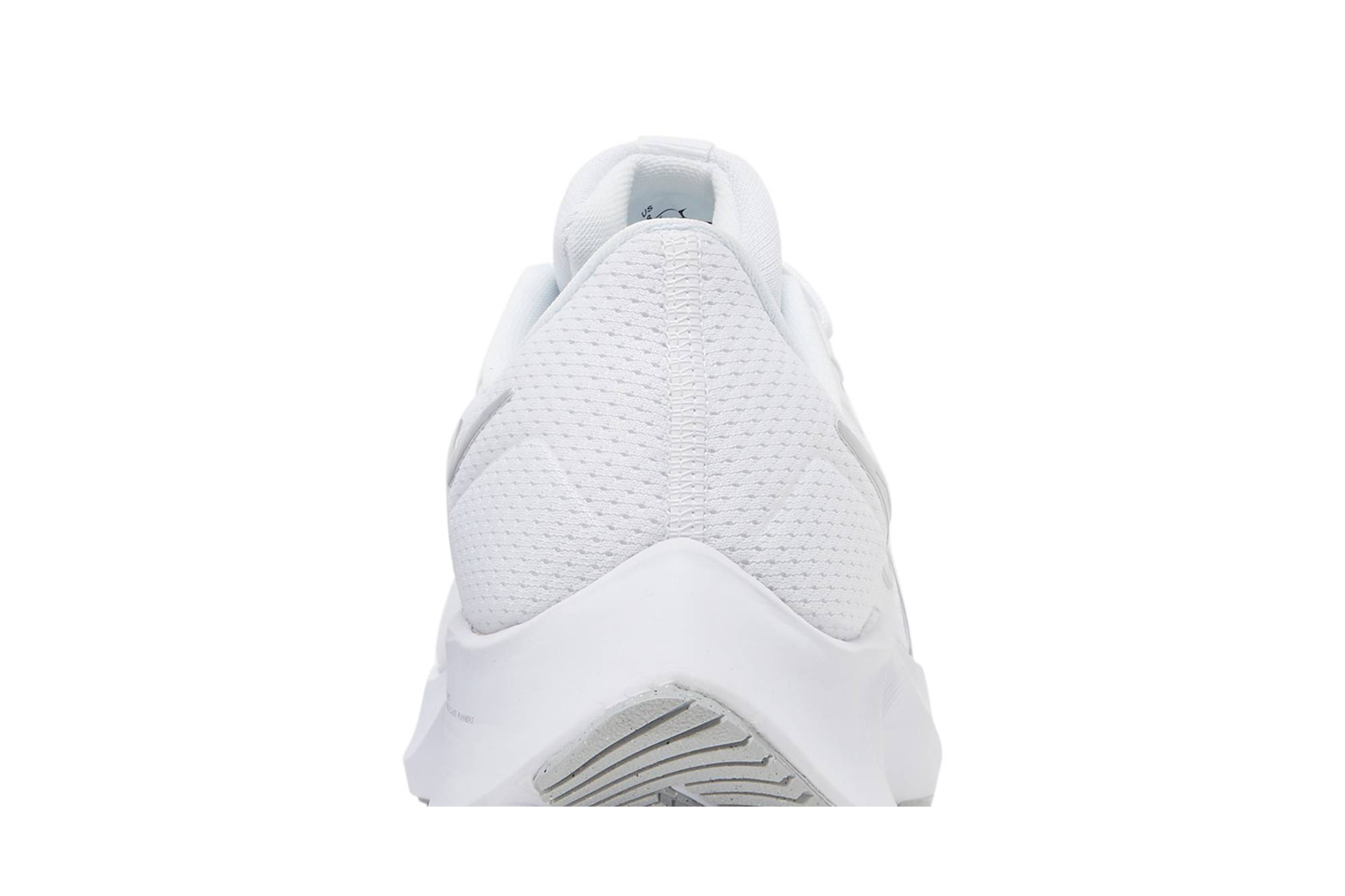 (Women) Nike Air Zoom Pegasus 38 White Pure Platinum CW7358-100 Coiloa - Image 7