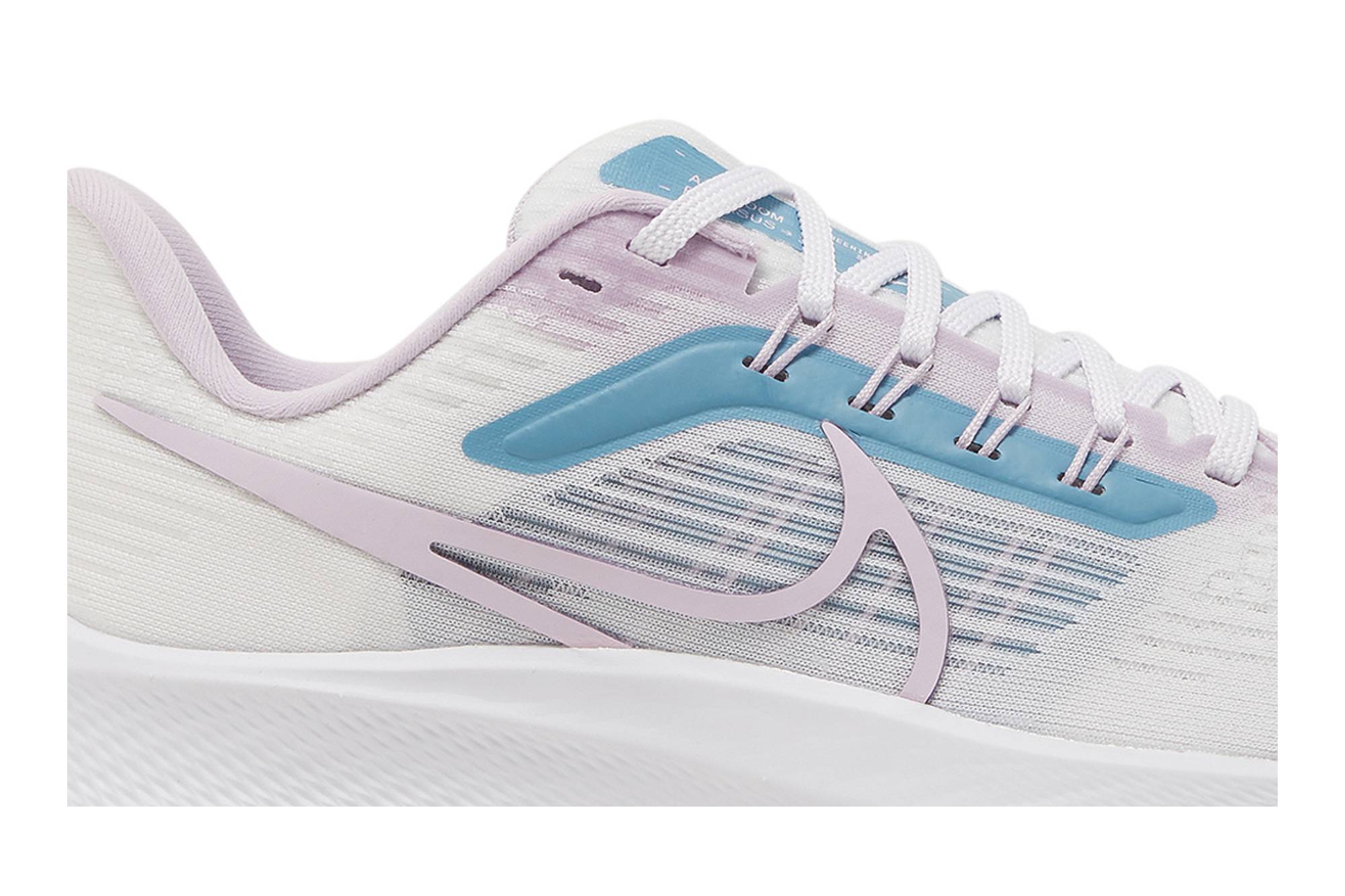 (Women) Nike Air Zoom Pegasus 39 'White Cerulean' DZ4445-100 – Image 9
