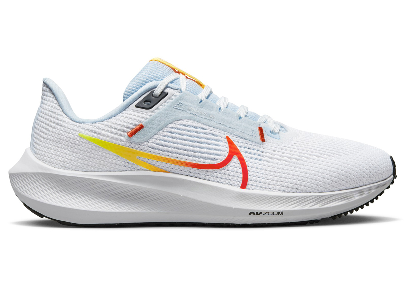 (W) Nike Air Zoom Pegasus 40 'White Laser Orange' DV3854-102 Gloiber