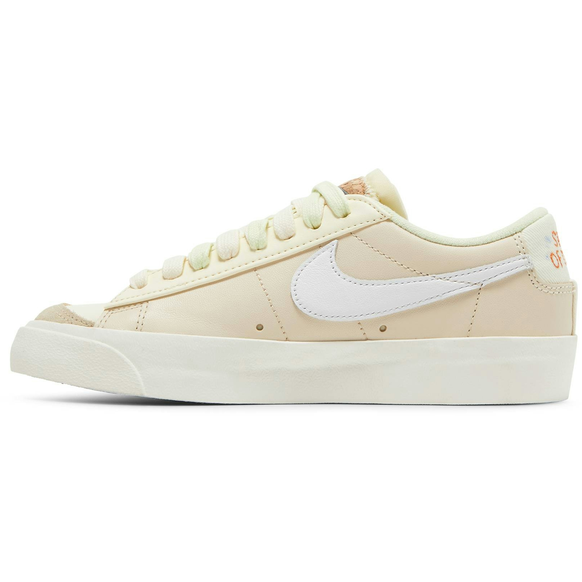 (Women) Nike Blazer Low 77 Sea Glass DM7186-011 Moroen - Image 3