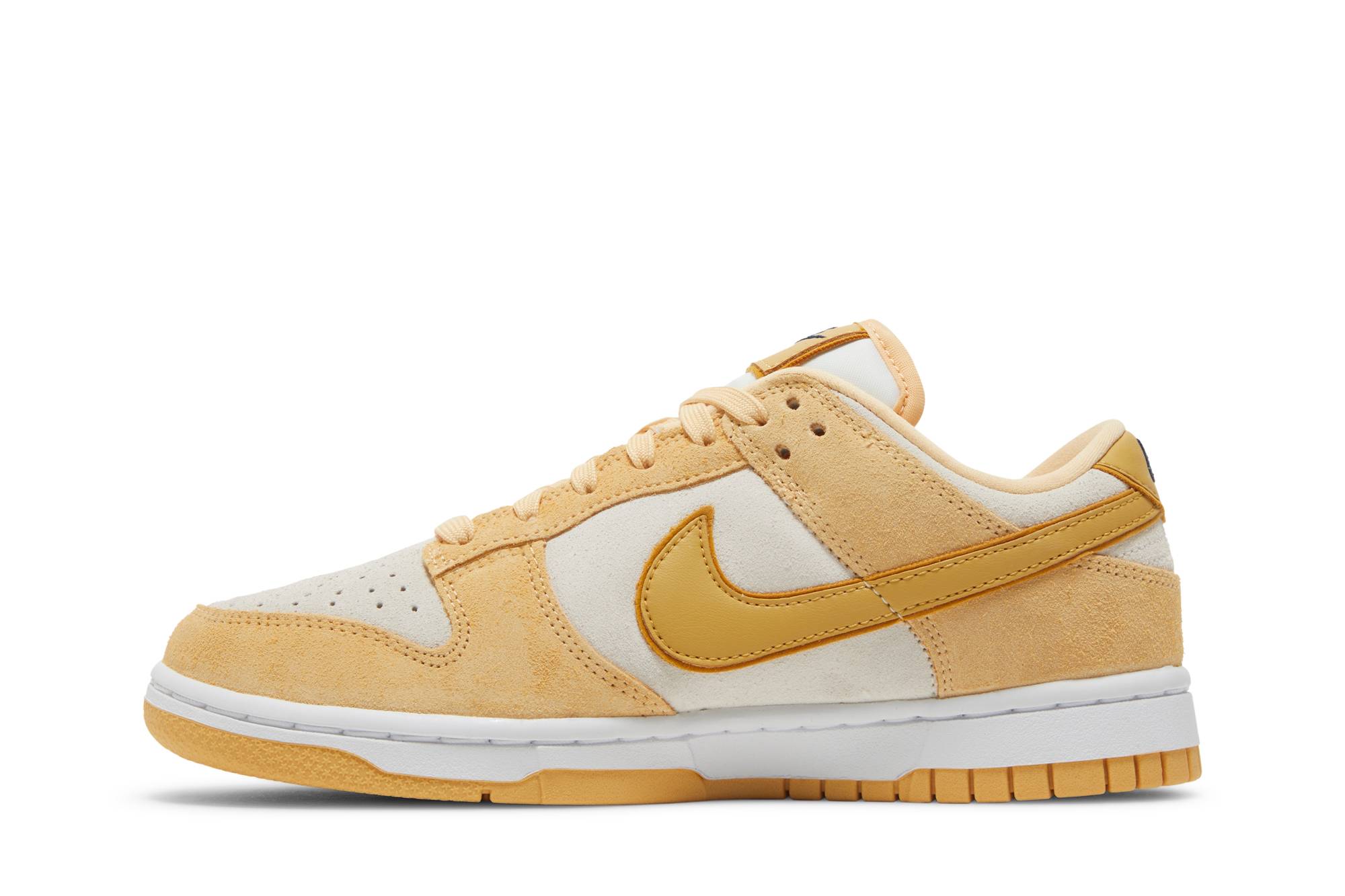 (Women) Nike Dunk Low Gold Suede DV7411-200 Coiloa - Imagem 10