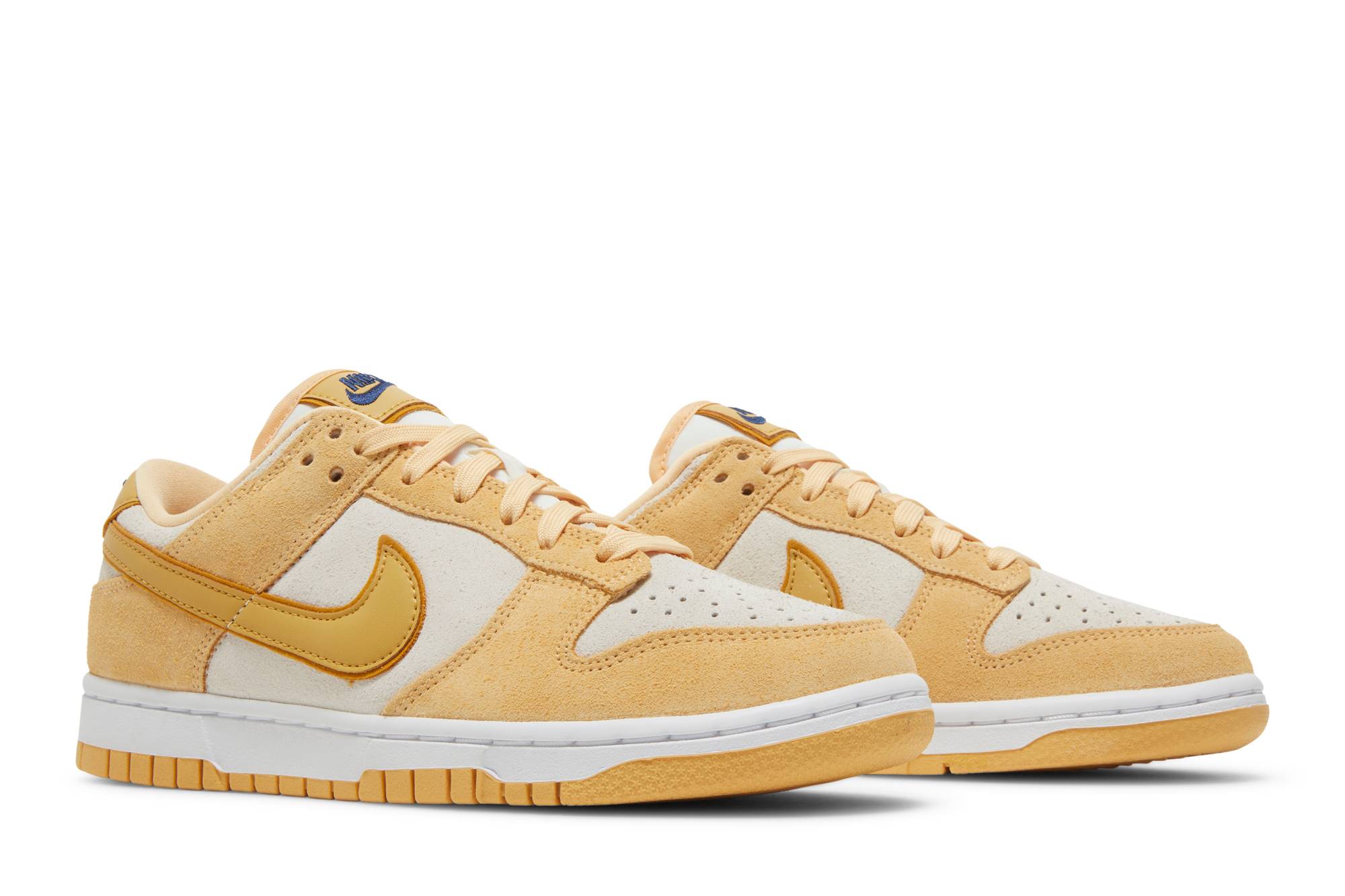(Women) Nike Dunk Low Gold Suede DV7411-200 Coiloa - Imagem 8