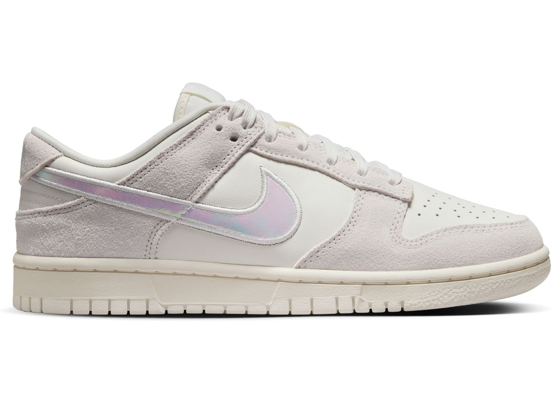 (W) Nike Dunk Low Iridescent Swoosh HF5074-133 Gloiber