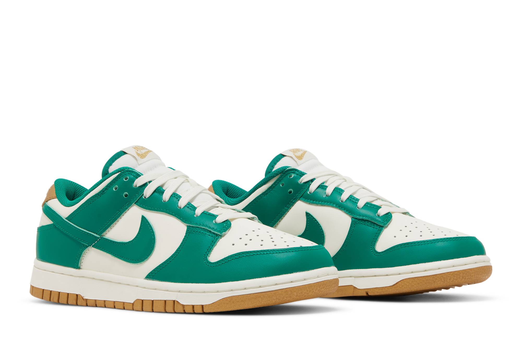 (Women) Nike Dunk Low 'Malachite Metallic Gold' FB7173-131 - Afbeelding 8