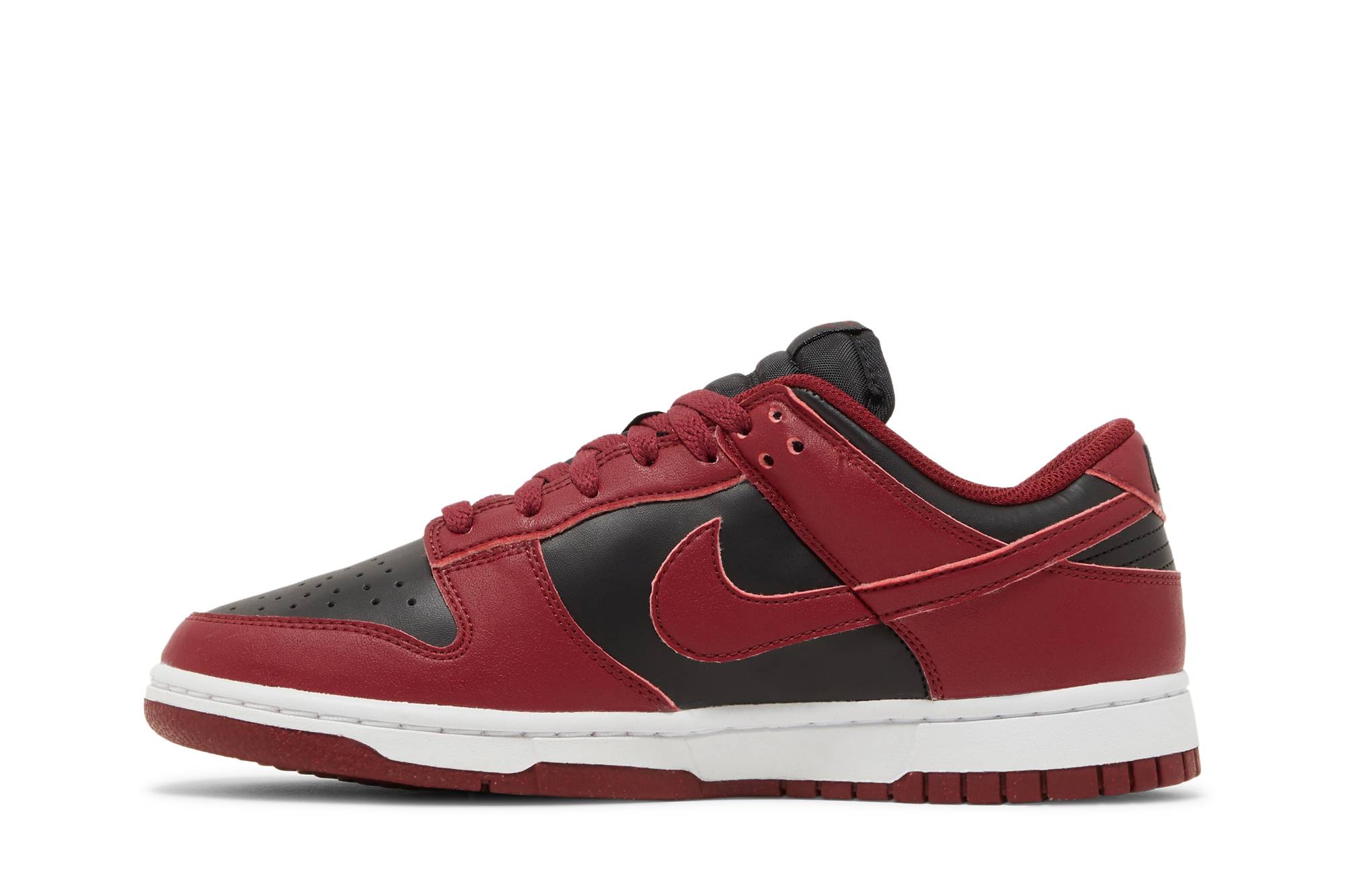 (Women) Nike Dunk Low Next Nature Team Red Black DN1431-002 Moroen - Image 3