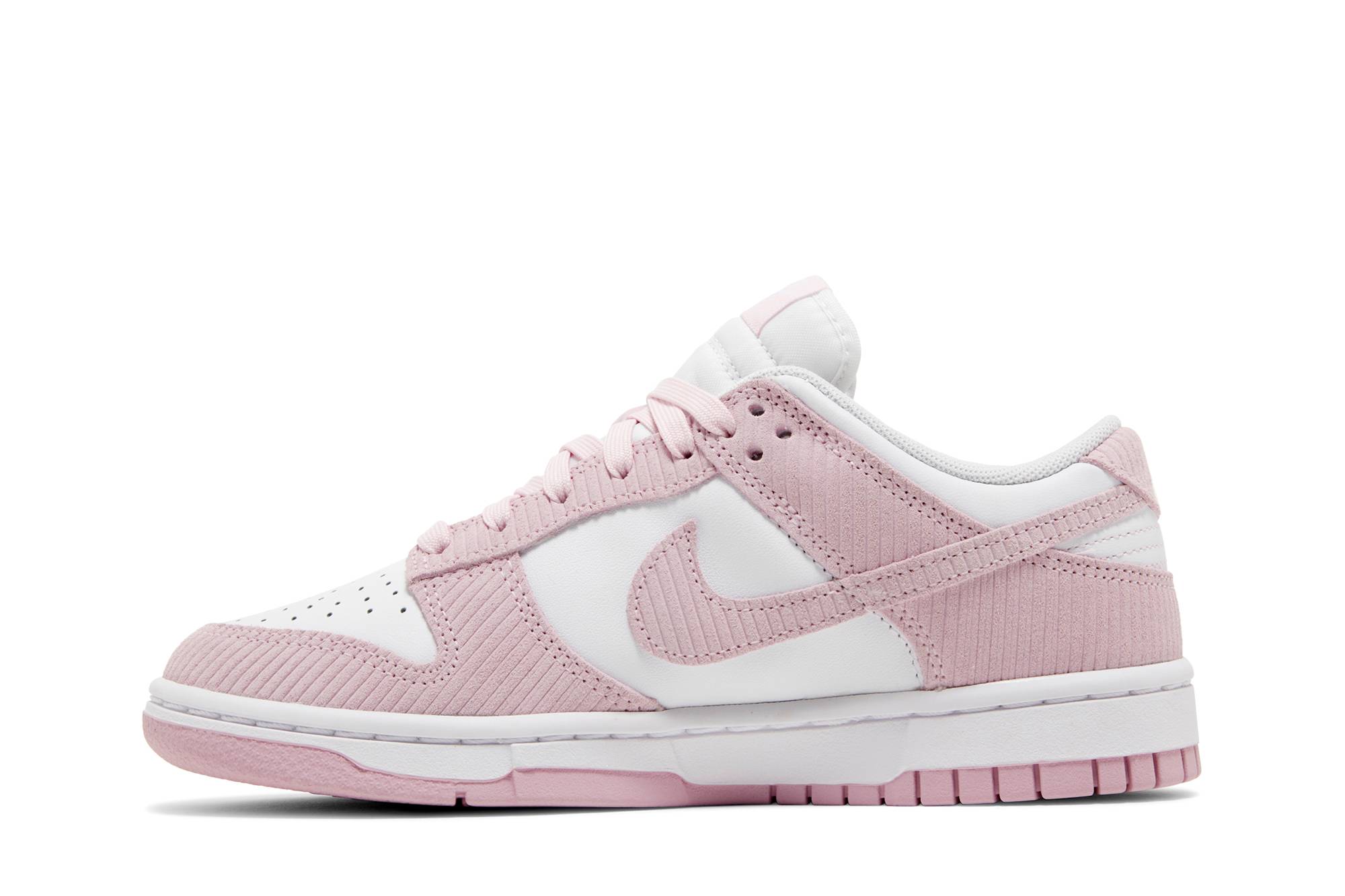 (Women) Nike Dunk Low 'Pink Corduroy' FN7167-100 - Image 10
