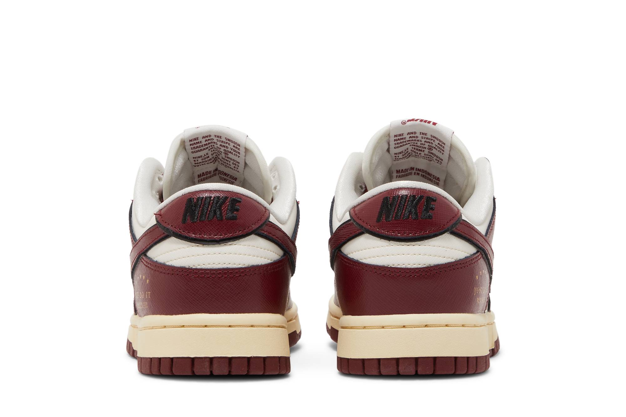 (Women) Nike Dunk Low SE Just Do It - Team Red DV1160-101 Moroen - Image 5