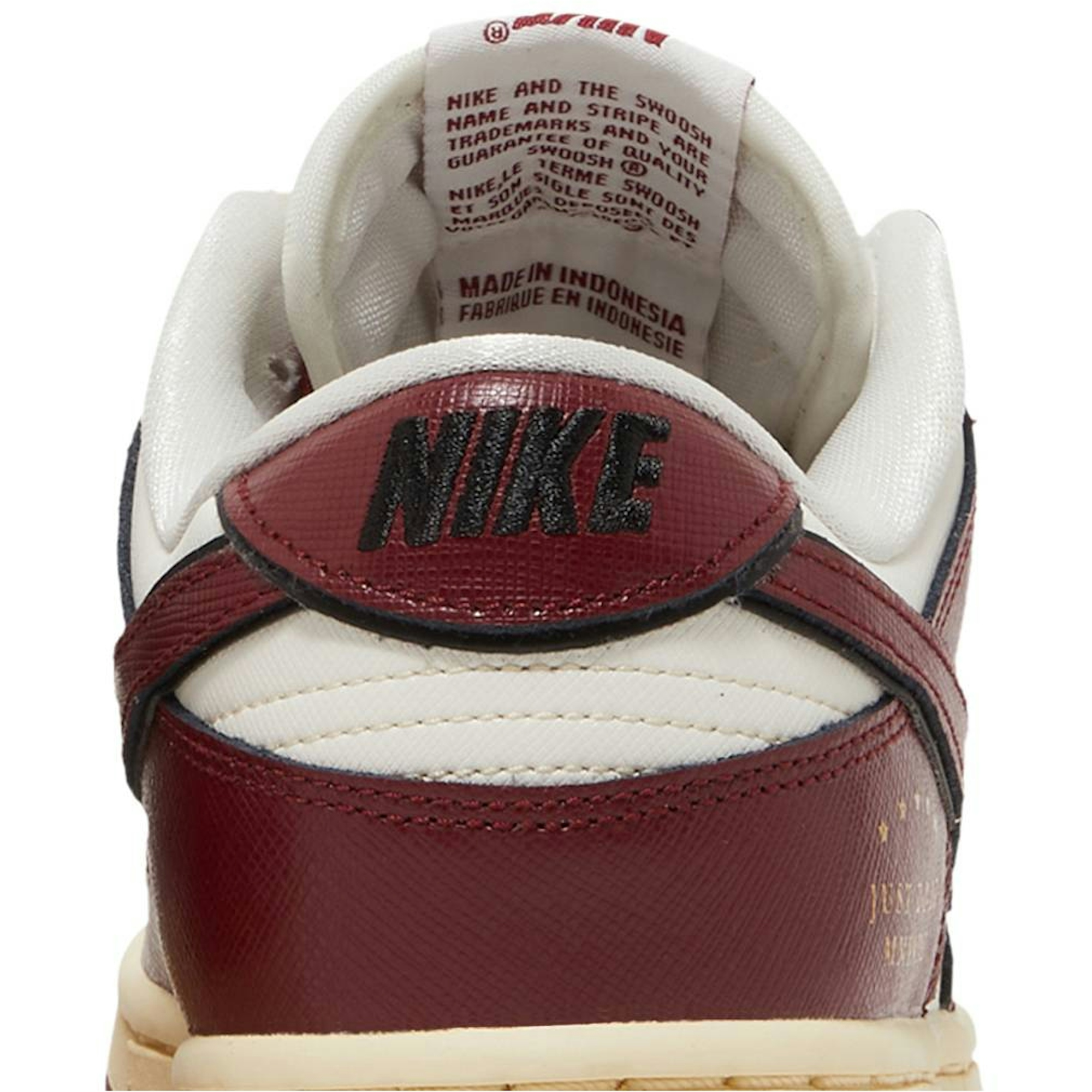 (Women) Nike Dunk Low SE Just Do It - Team Red DV1160-101 Moroen - Image 11