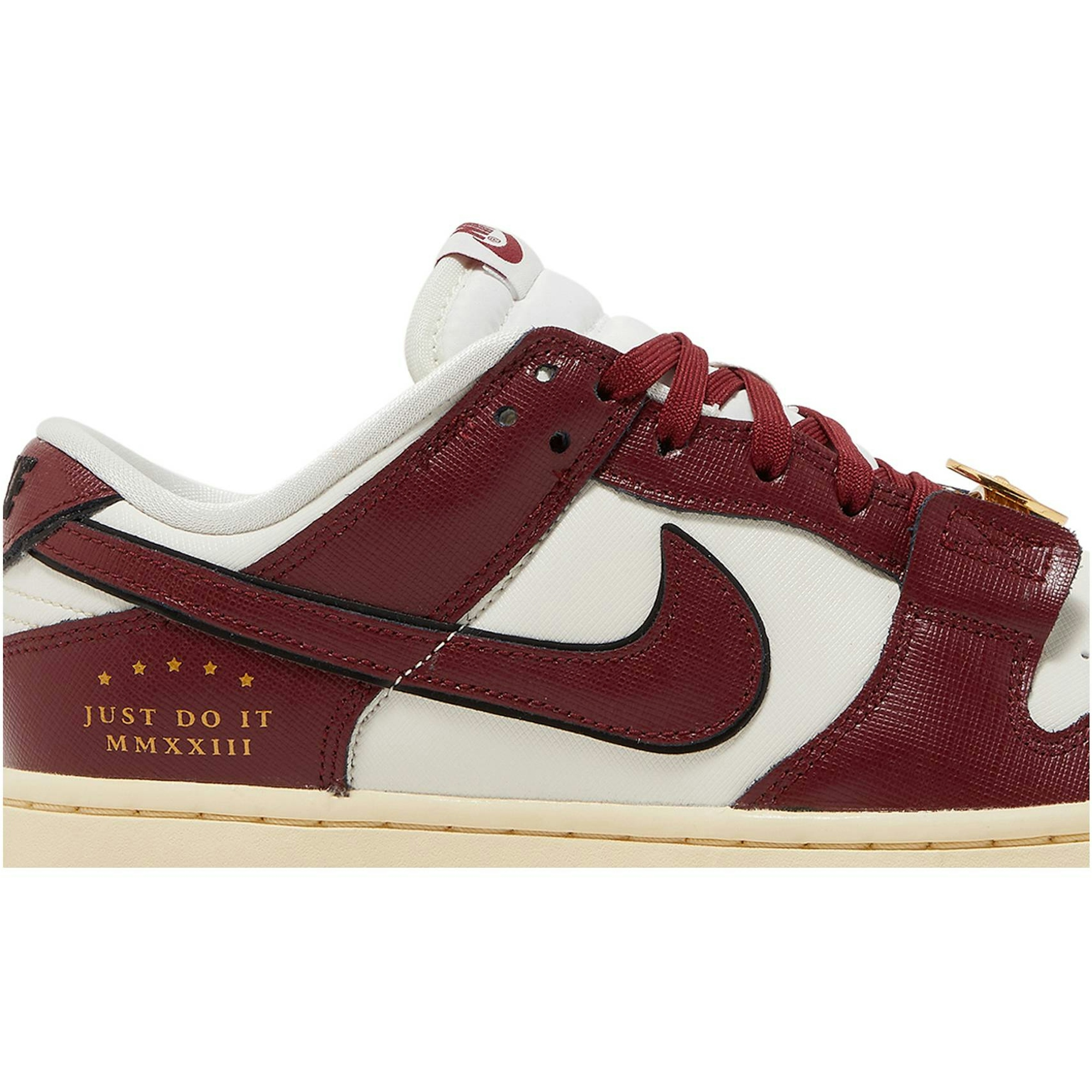 (Women) Nike Dunk Low SE Just Do It - Team Red DV1160-101 Moroen - Image 2