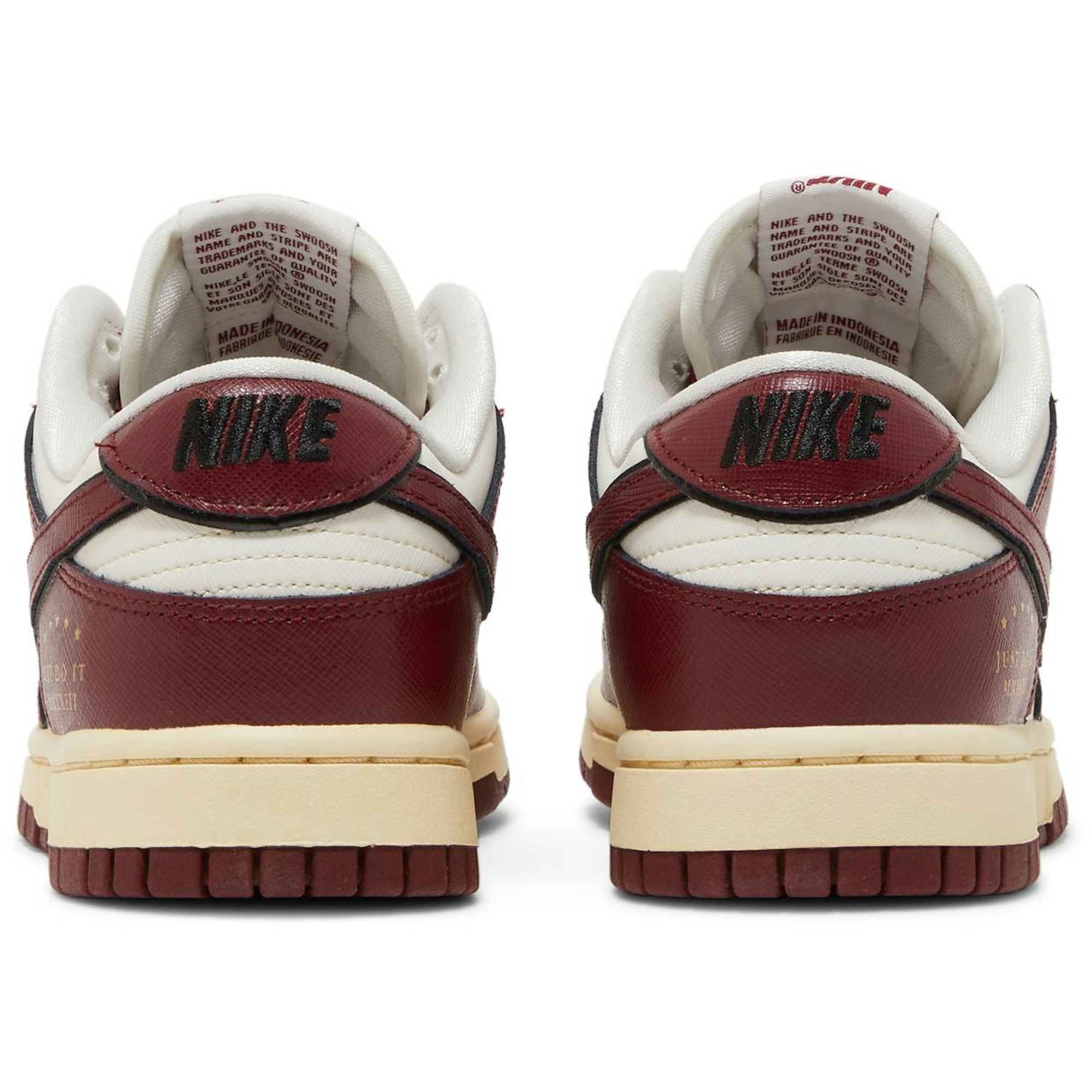 (Women) Nike Dunk Low SE Just Do It - Team Red DV1160-101 Moroen - Image 10