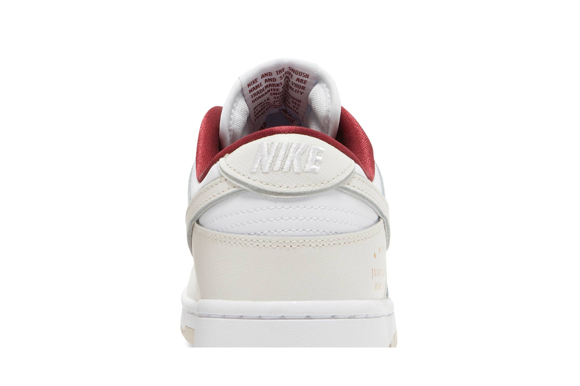 (Women) Nike Dunk Low SE Just Do It DV1160-100 Moroen - Image 14