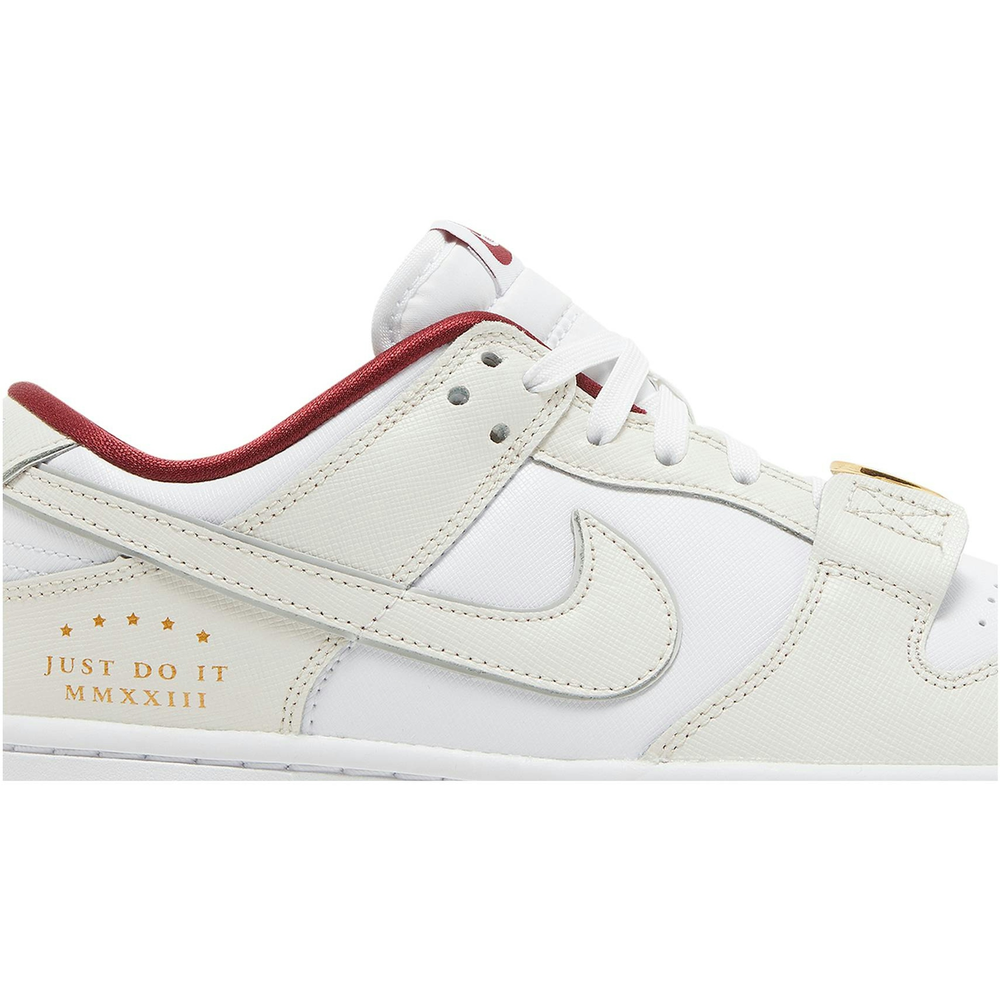 (Women) Nike Dunk Low SE Just Do It DV1160-100 Moroen - Image 2