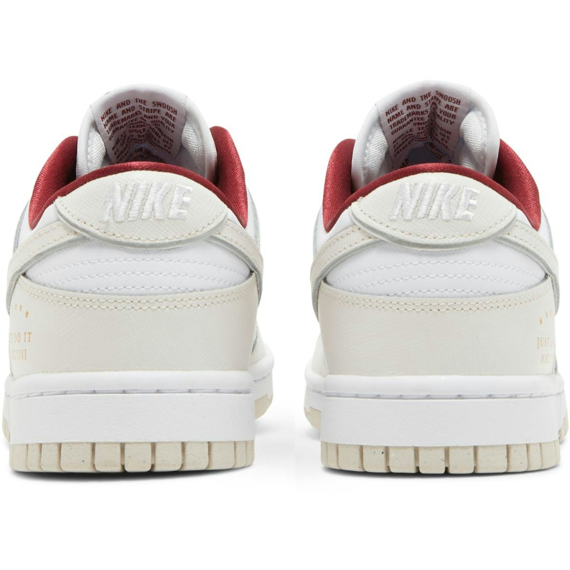 (Women) Nike Dunk Low SE Just Do It DV1160-100 Moroen - Image 6