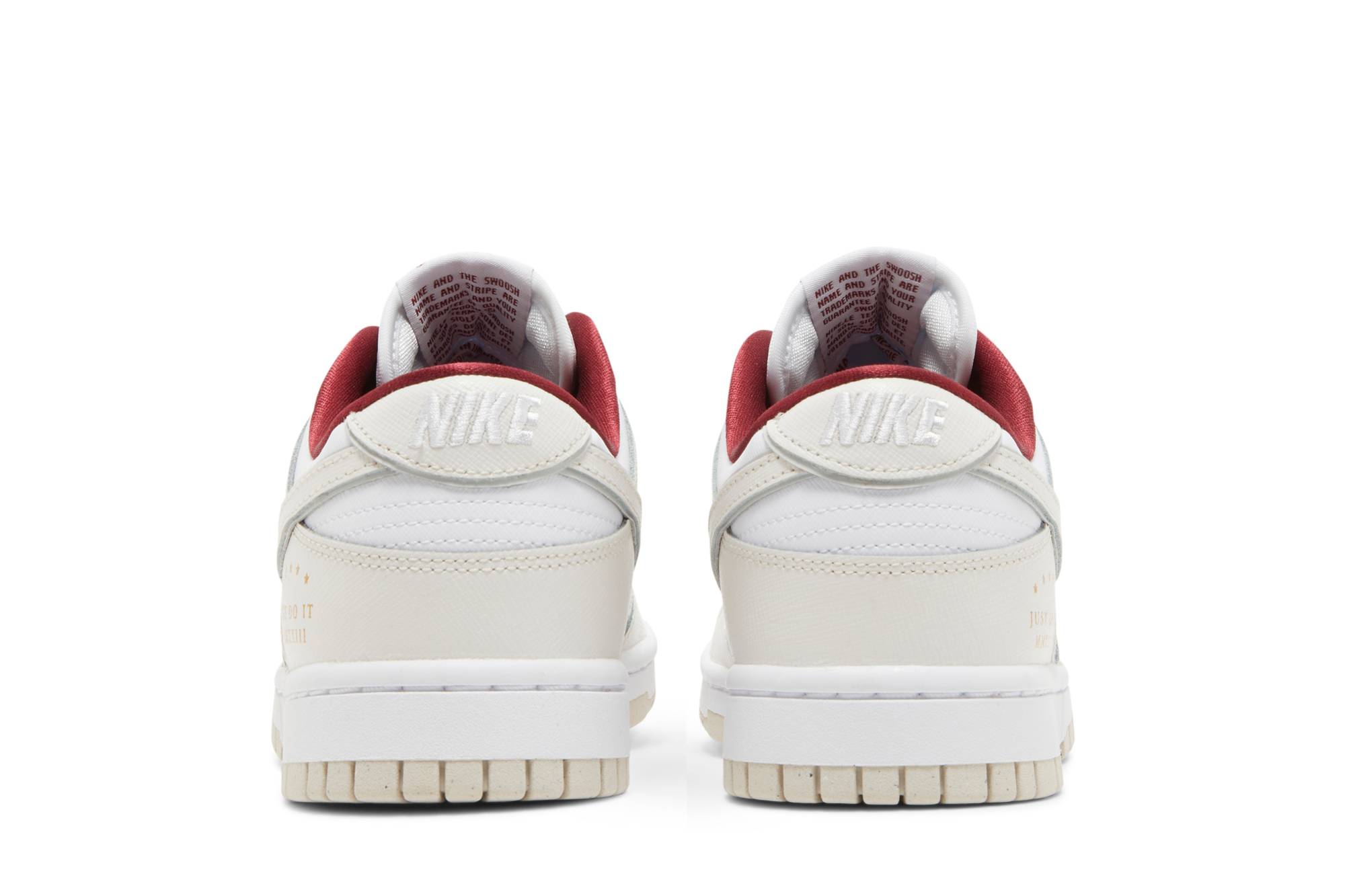 (Women) Nike Dunk Low SE Just Do It DV1160-100 Moroen - Image 13
