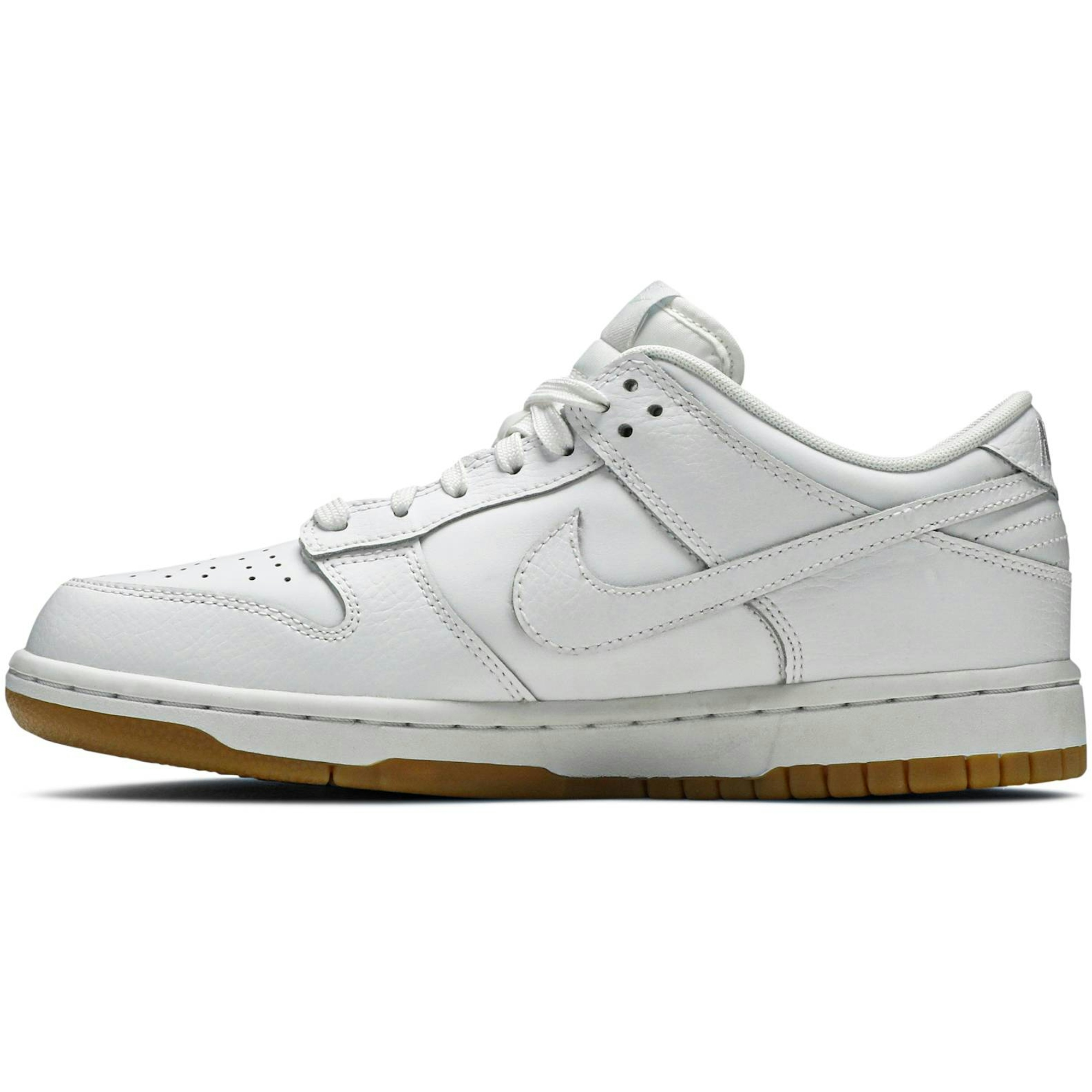 (Women) Nike Dunk Low 'White Gum' 311369-100 - Image 3