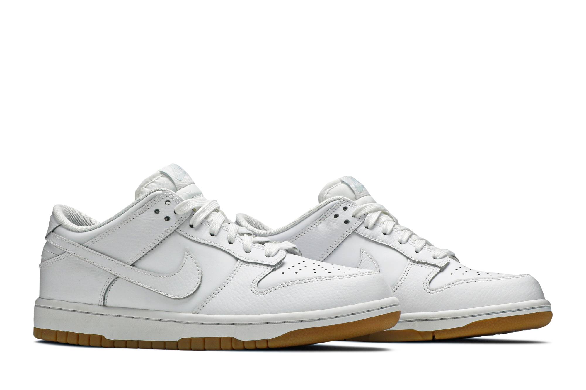 (Women) Nike Dunk Low 'White Gum' 311369-100 - Image 8
