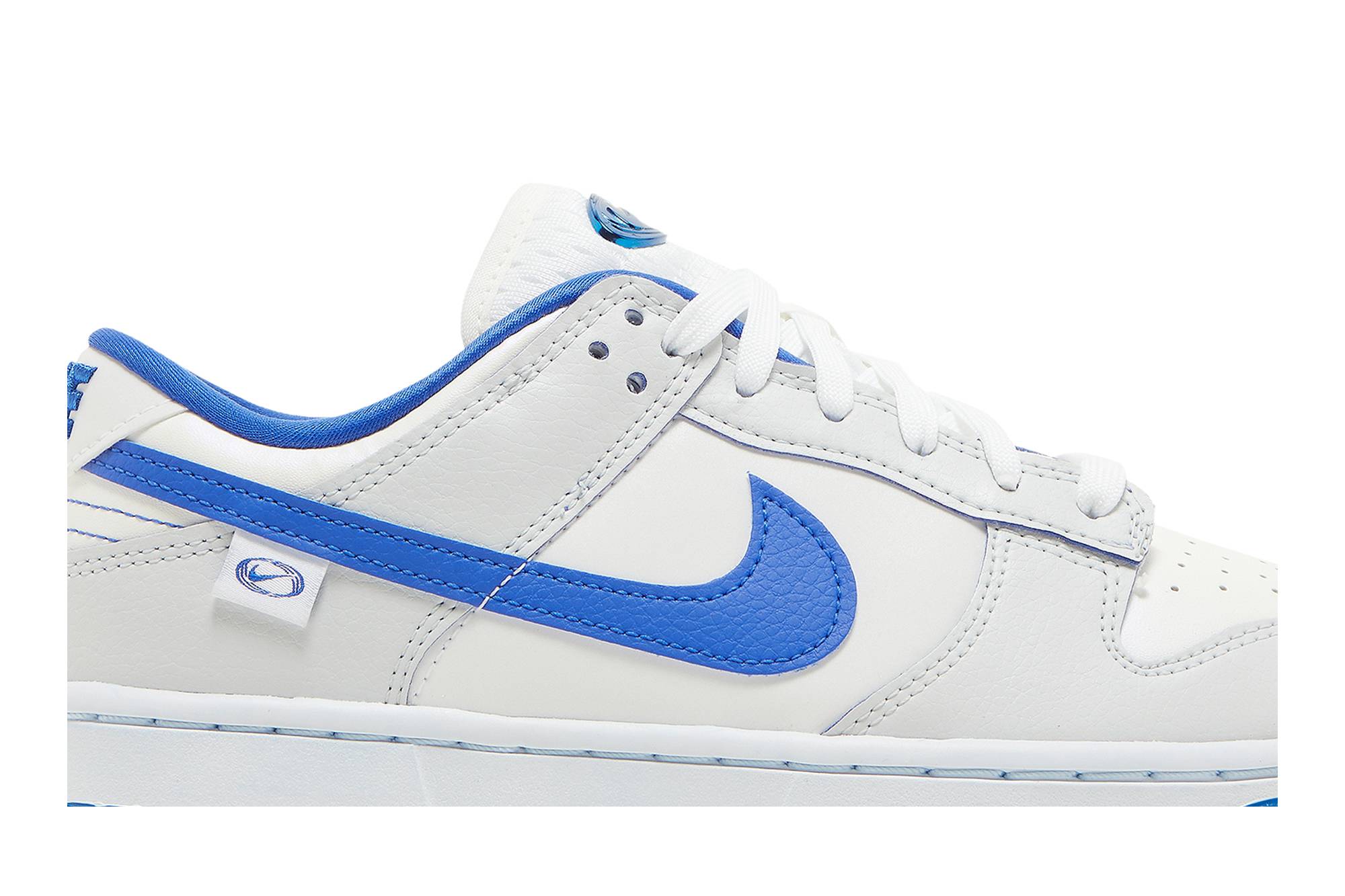 (Women) Nike Dunk Low Worldwide Pack - White Game Royal FB1841-110 Moroen - Image 9